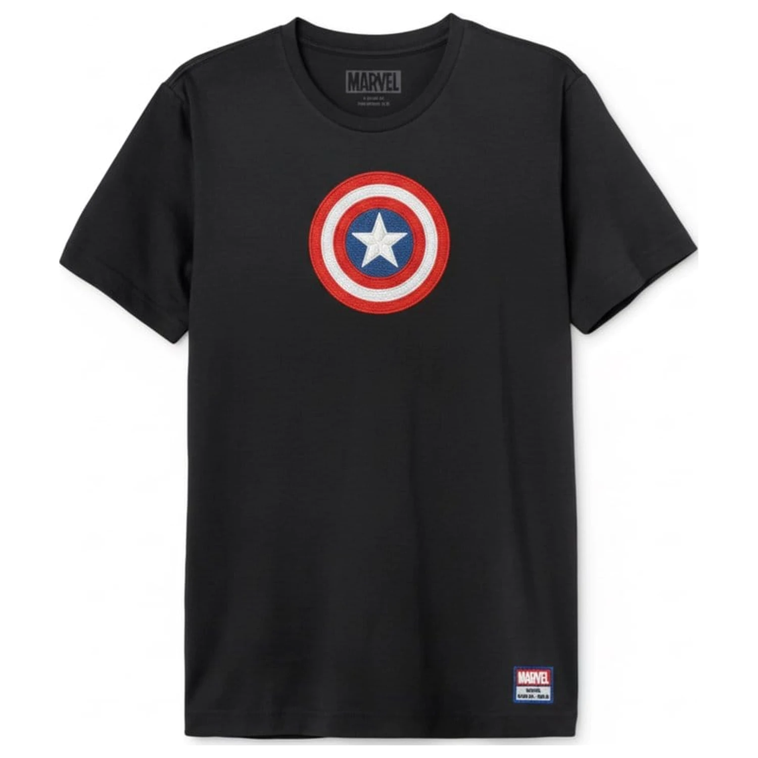 Marvel T-Shirt Captain America Shield Logo Produktfoto