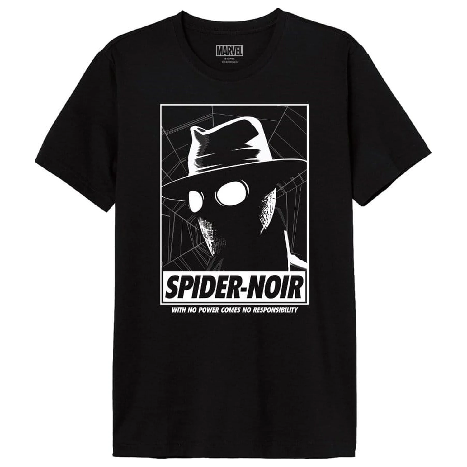 Marvel T-Shirt Spider-Noir Red Banner Cover Produktfoto