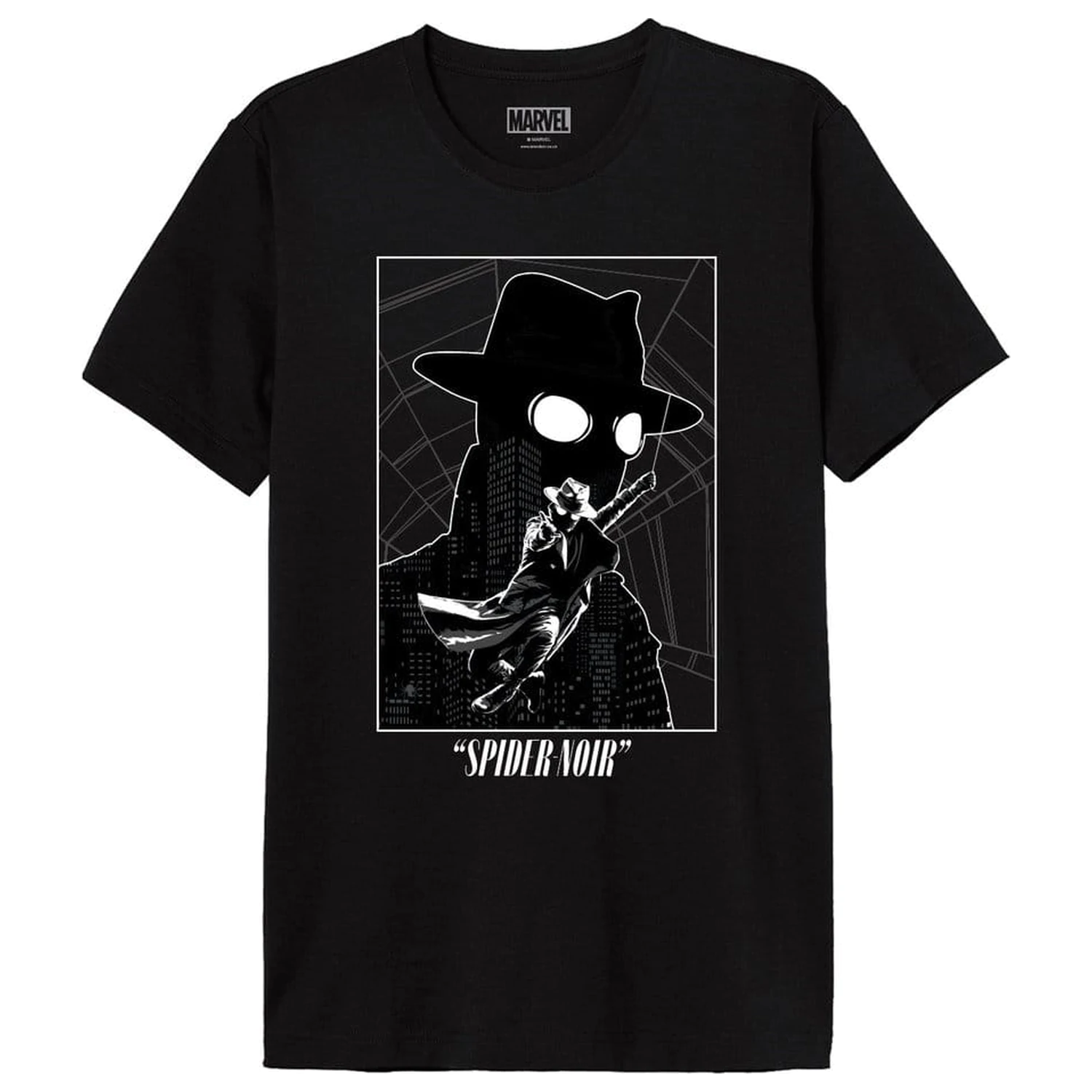 Marvel T-Shirt Spider-Noir Swinging Cover Produktfoto