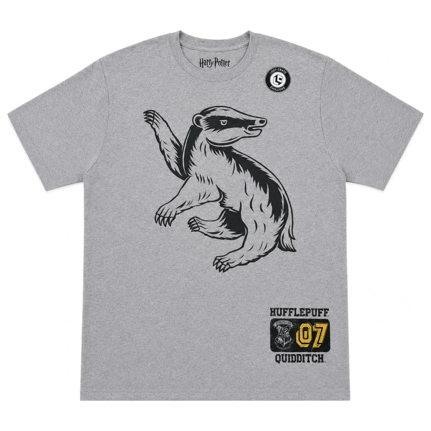 Harry Potter T-Shirt Hufflepuff 07 Quidditch Badger Produktfoto