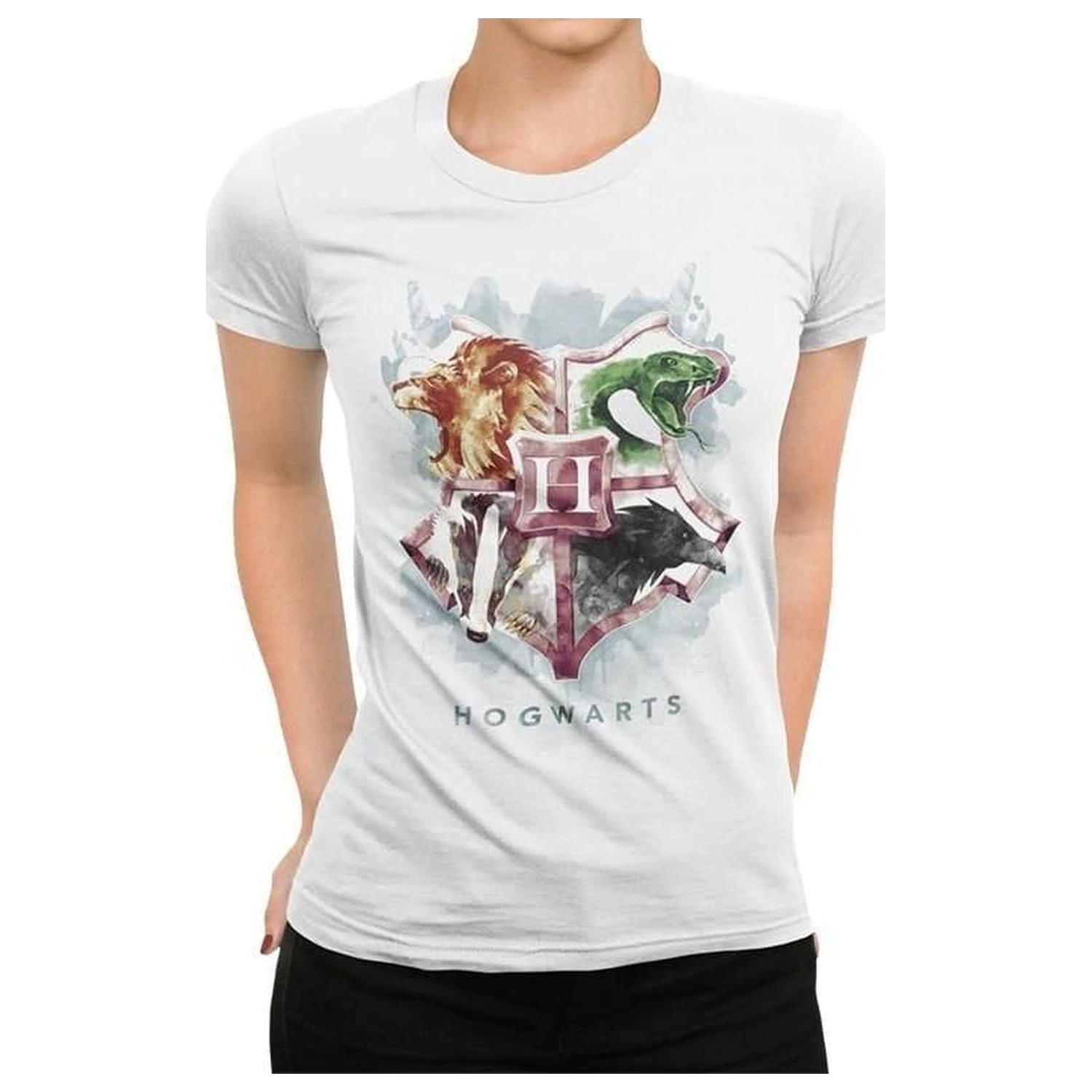 Harry Potter T-Shirt Watercolour Crest Produktfoto