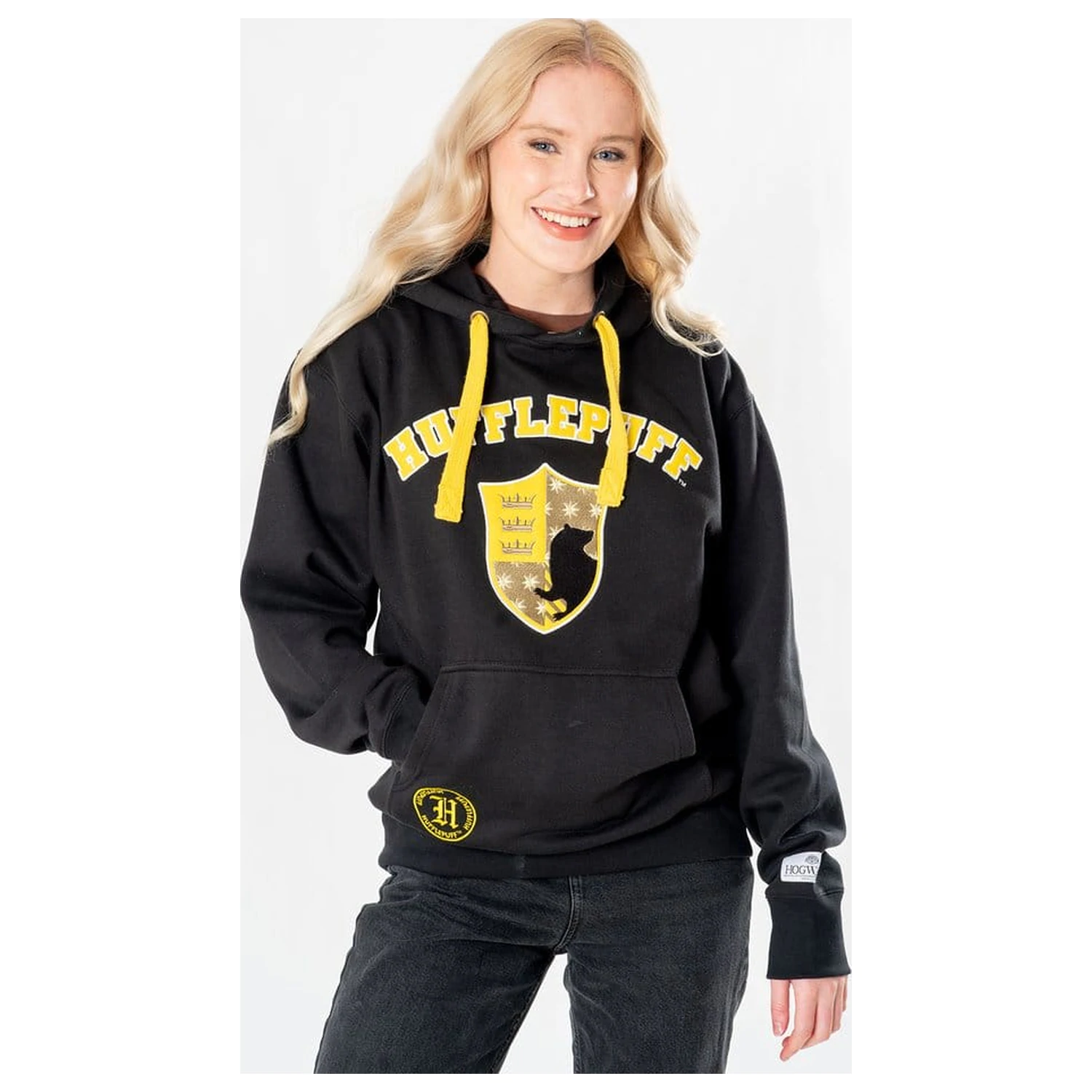 Harry Potter Kapuzenpullover Hufflepuff Deluxe Produktfoto