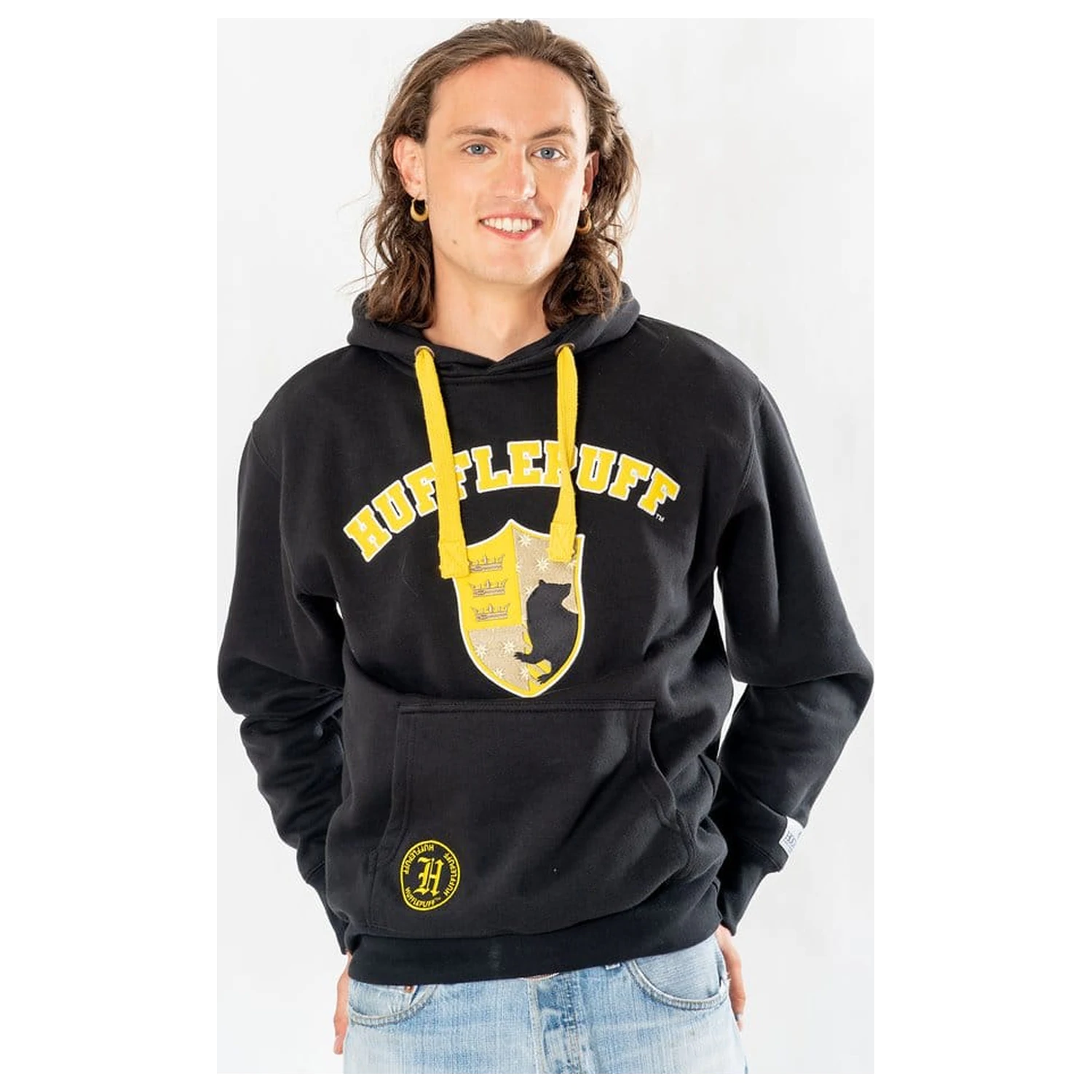 Harry Potter Kapuzenpullover Hufflepuff Deluxe Produktfoto