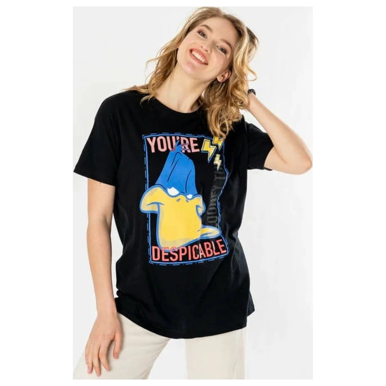 Looney Tunes T-Shirt Daffy You're Despicable Produktfoto