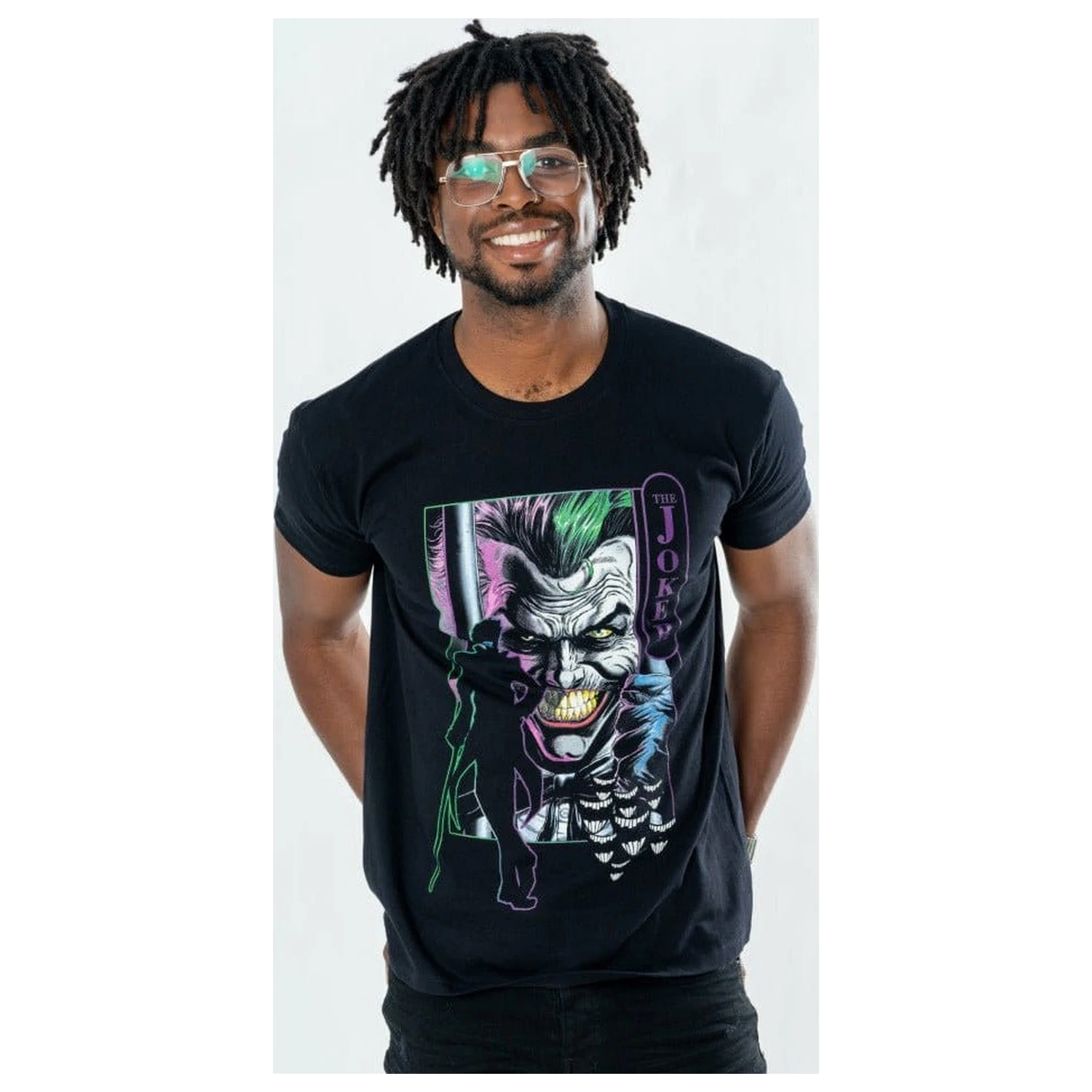 DC Comics T-Shirt The Joker Jail Produktfoto