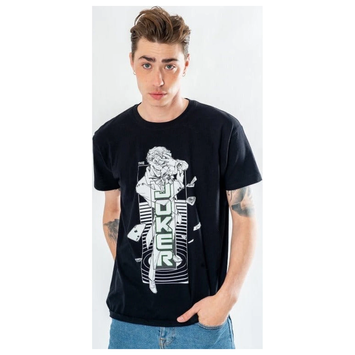 DC Comics T-Shirt The Joker Jester Produktfoto
