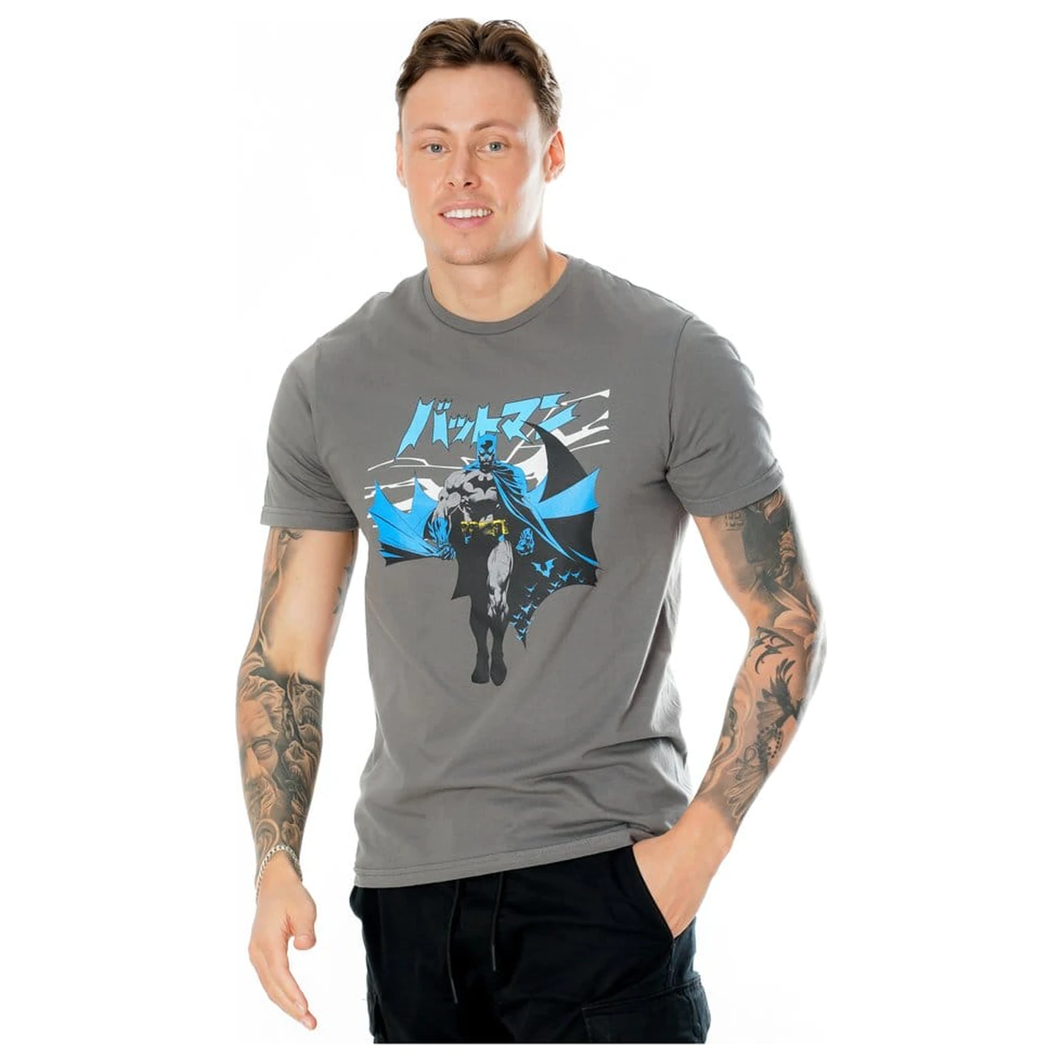 DC Comics T-Shirt Batman Manga Cape Produktfoto