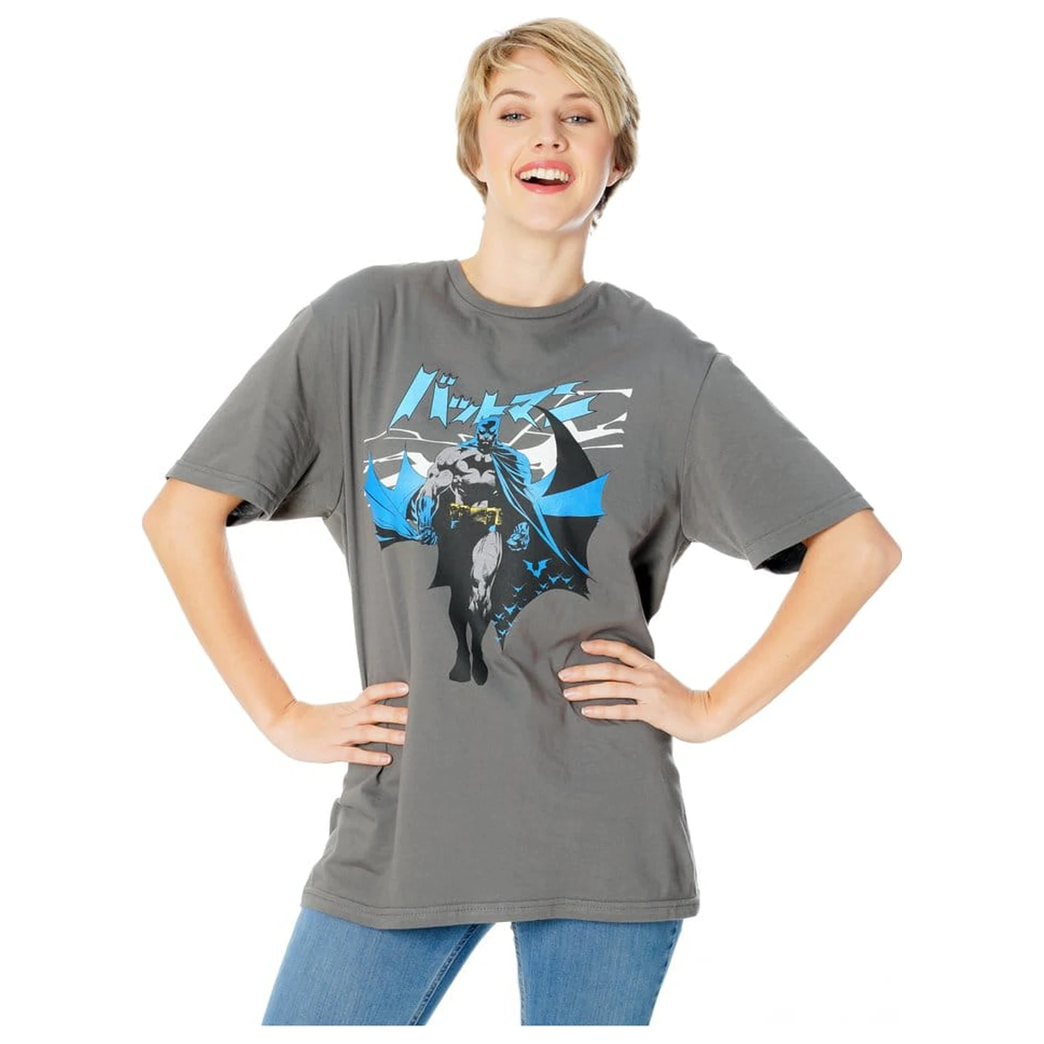 DC Comics T-Shirt Batman Manga Cape Produktfoto