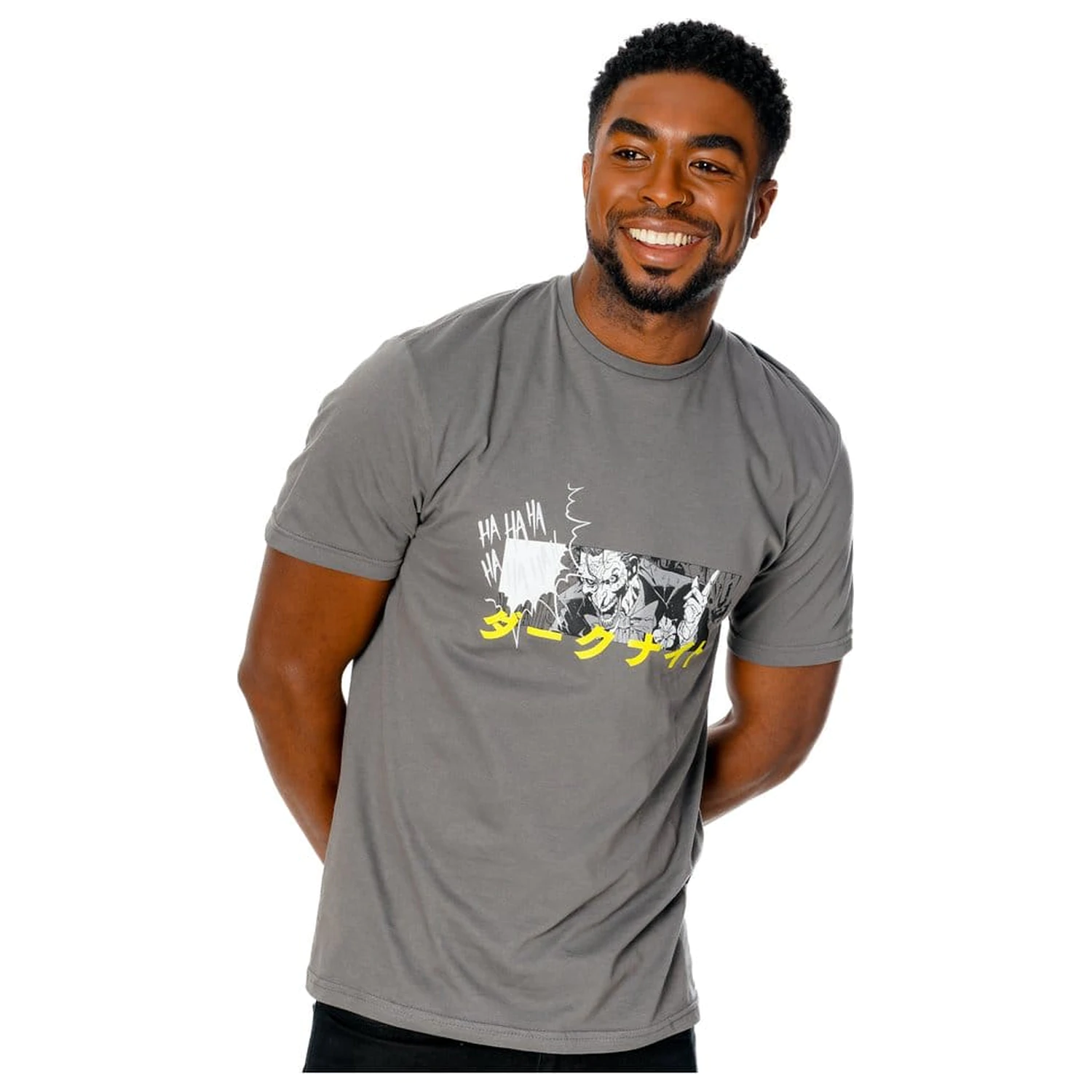 DC Comics T-Shirt The Joker Manga Ha Ha Produktfoto