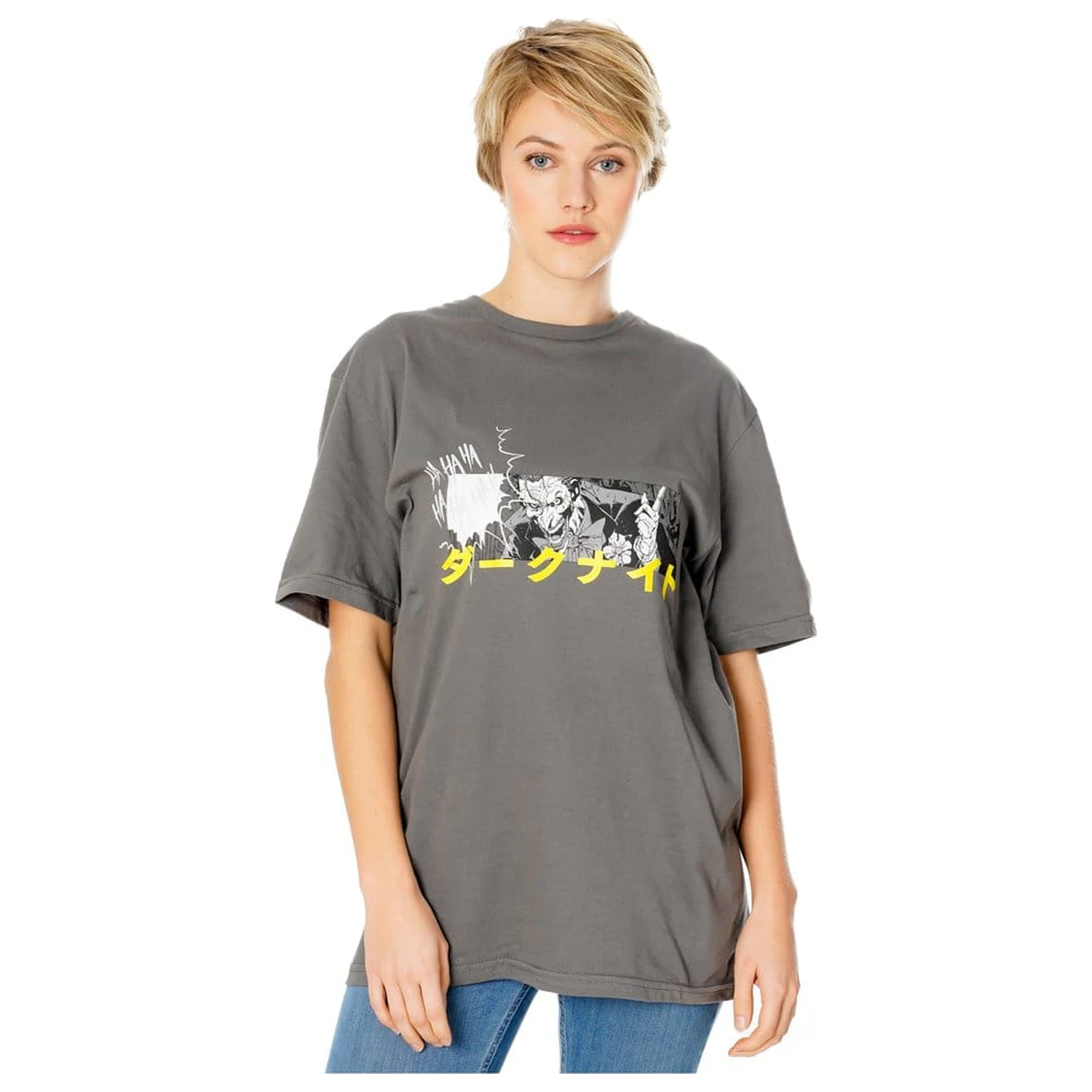 DC Comics T-Shirt The Joker Manga Ha Ha Produktfoto