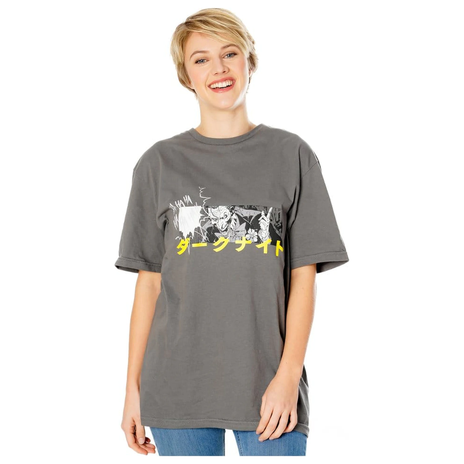 DC Comics T-Shirt The Joker Manga Ha Ha Produktfoto