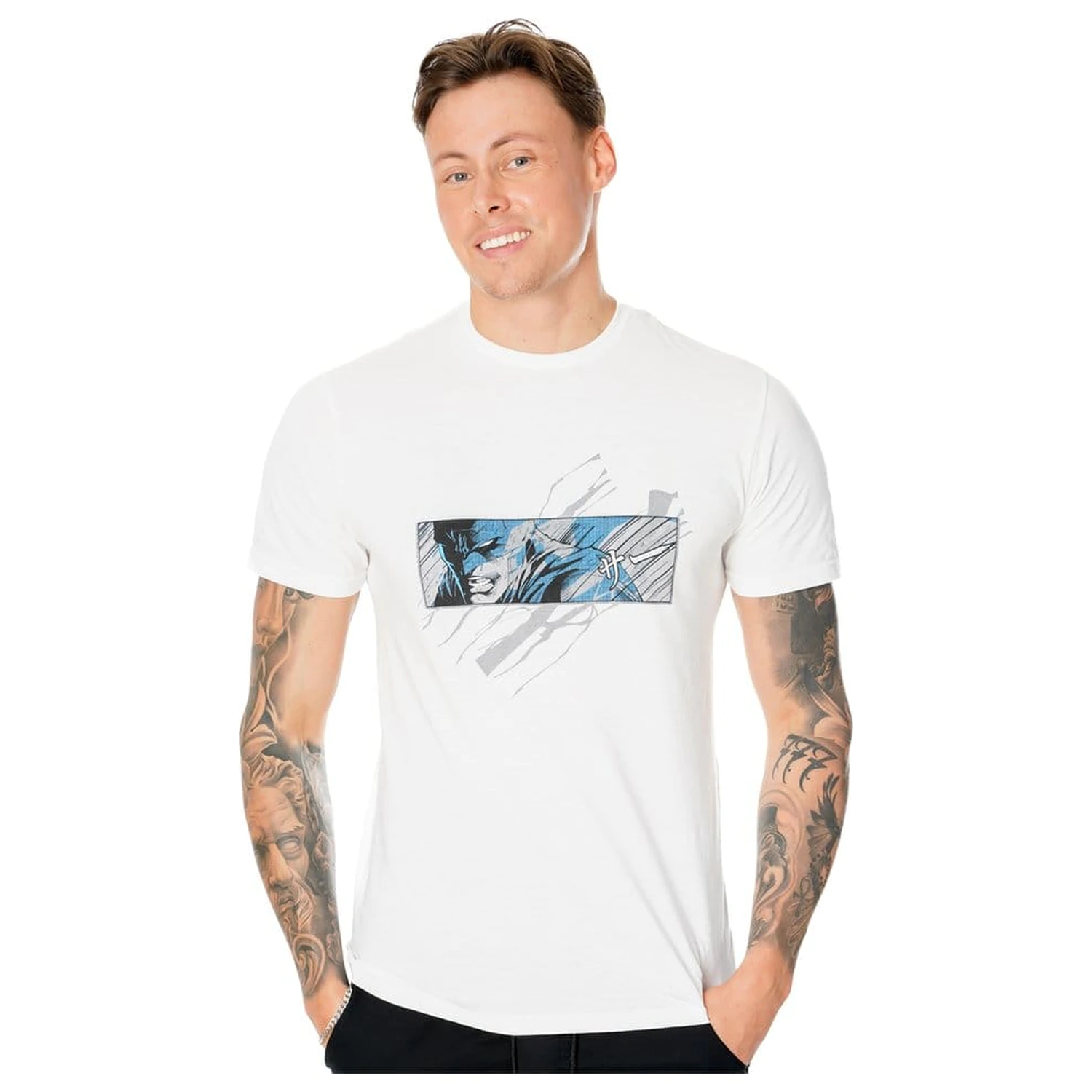 DC Comics T-Shirt Batman Manga Rip Produktfoto