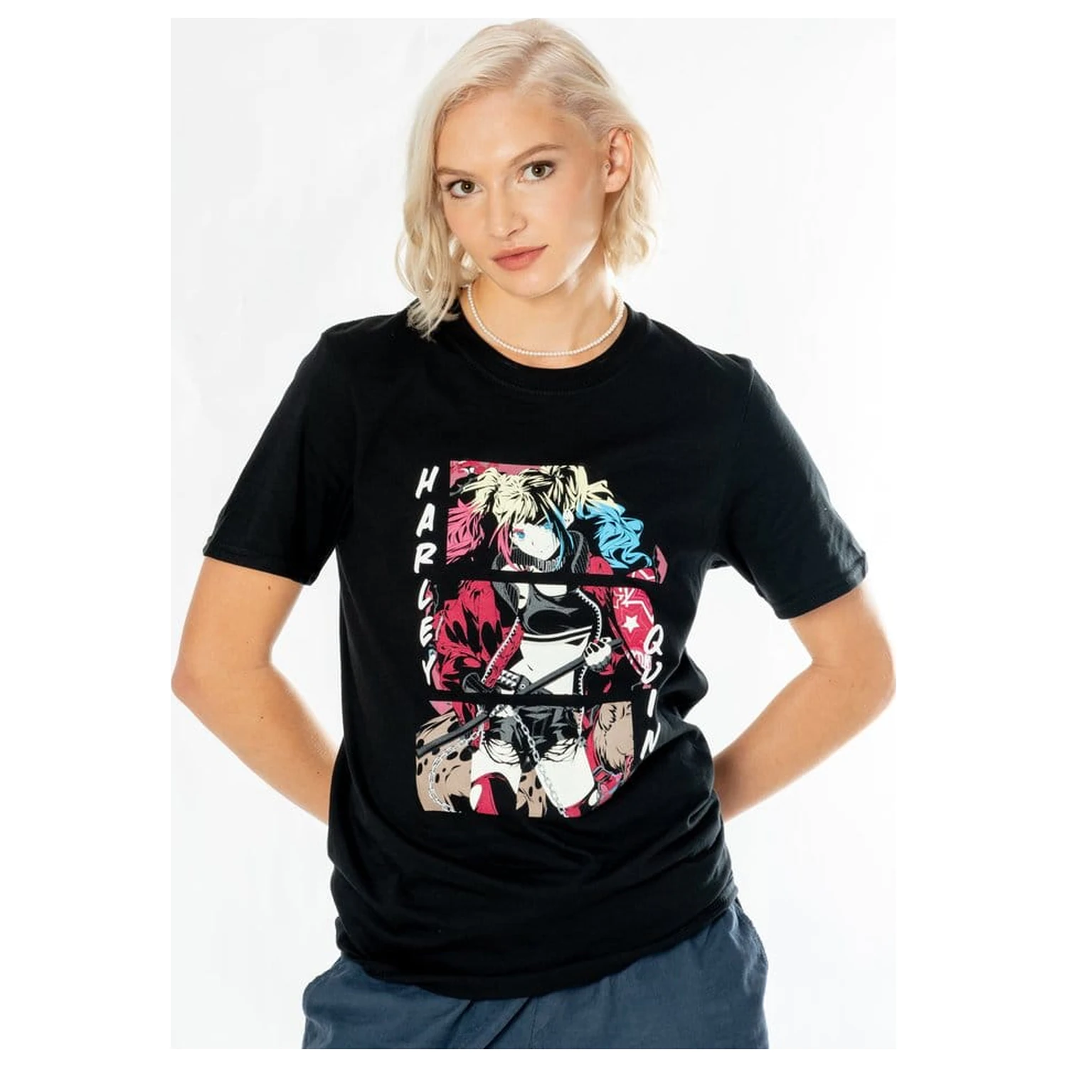 DC Comics T-Shirt Harley Quinn Anime Comic Produktfoto