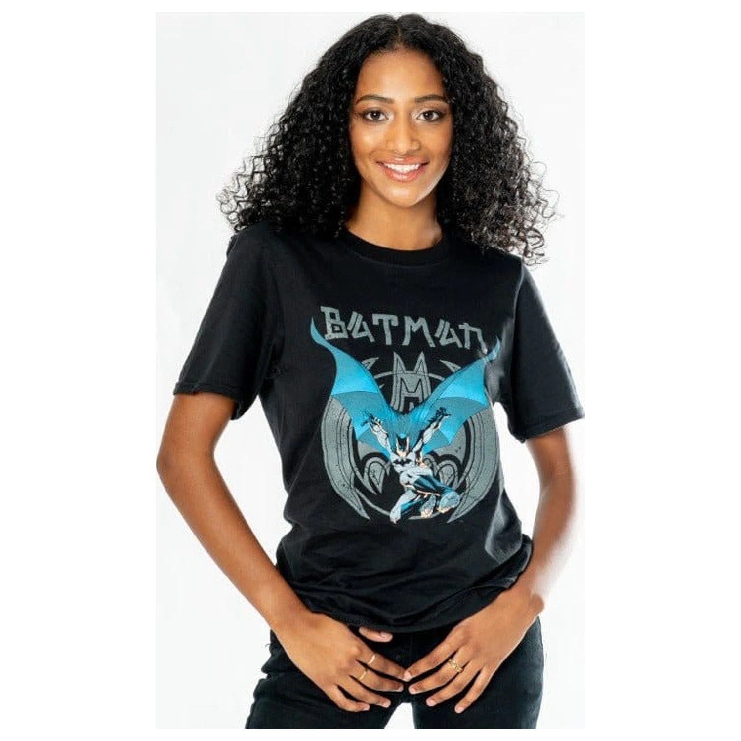 DC Comics T-Shirt Batman Anime Umhang Produktfoto