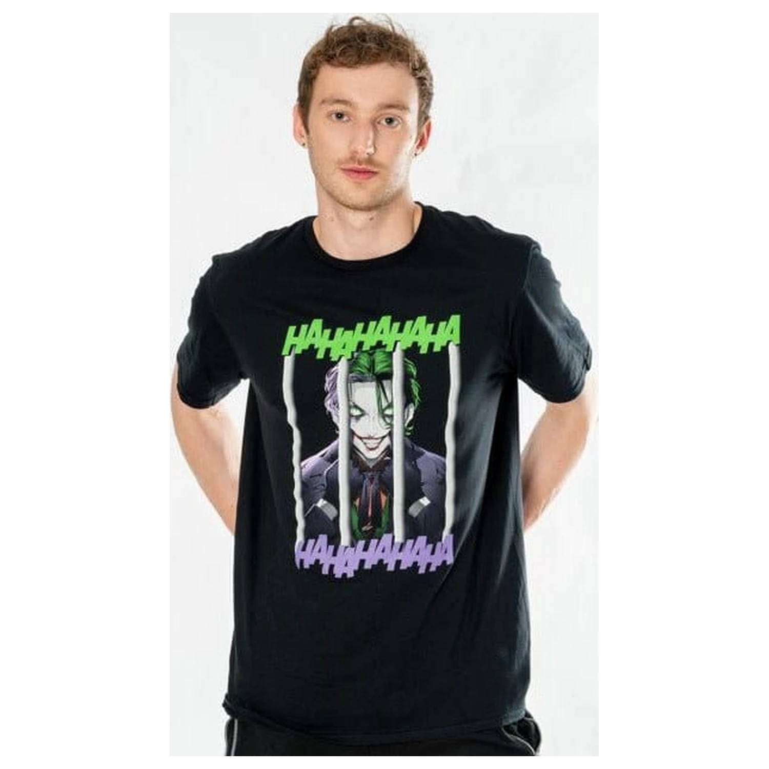 DC Comics T-Shirt The Joker Anime Smile Produktfoto