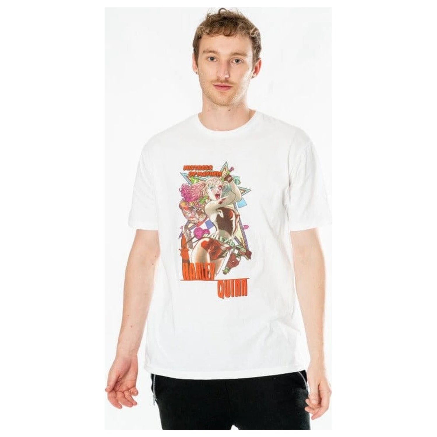 DC T-Shirt Harley Quinn Anime Mayhem Produktfoto