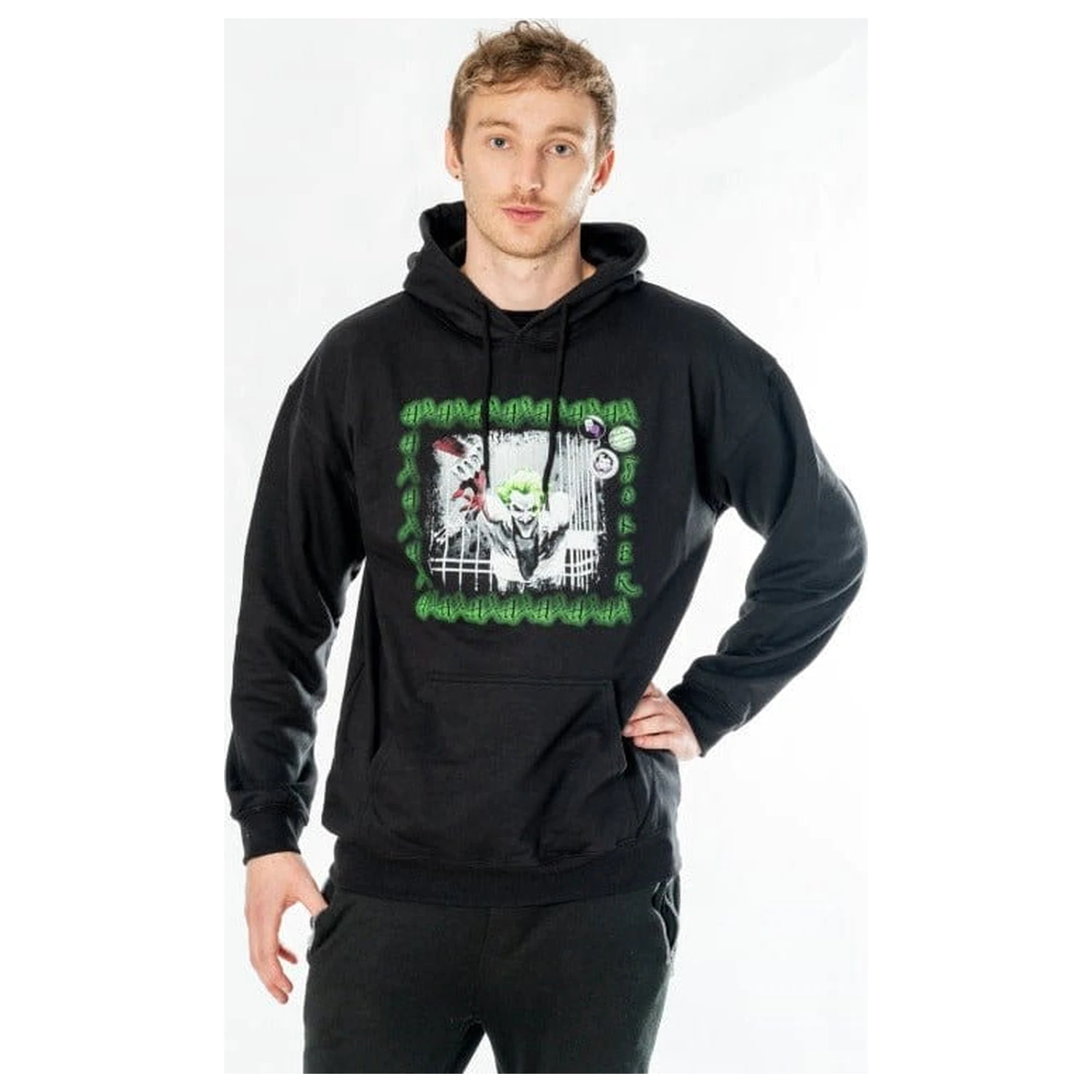 DC Kapuzenpullover The Joker Anime Keys Produktfoto