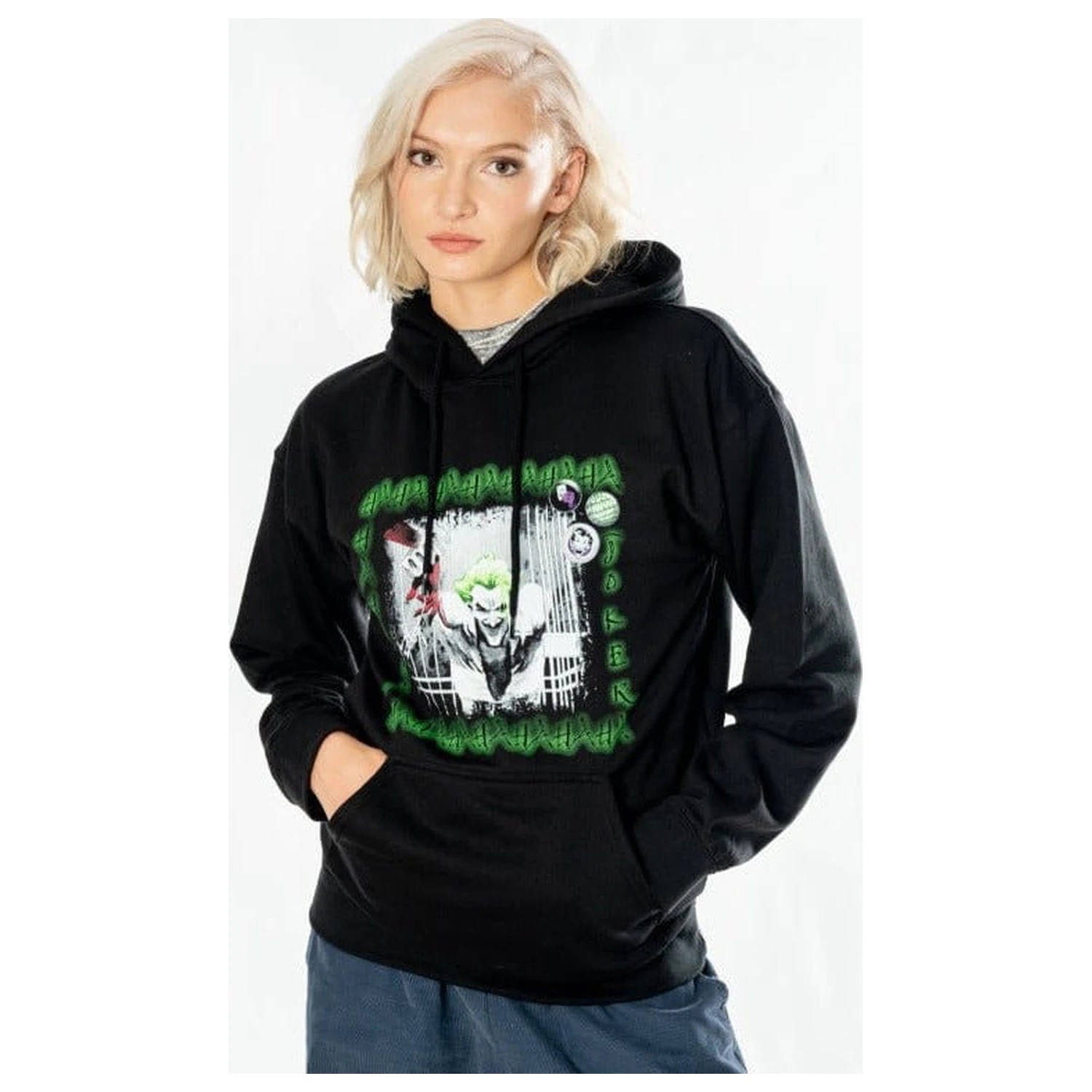 DC Kapuzenpullover The Joker Anime Keys Produktfoto
