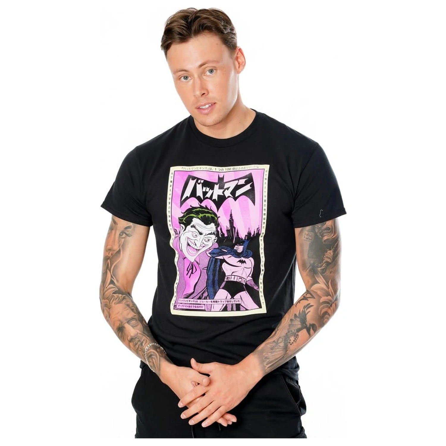 Batman T-Shirt Joker Anime Poster Produktfoto
