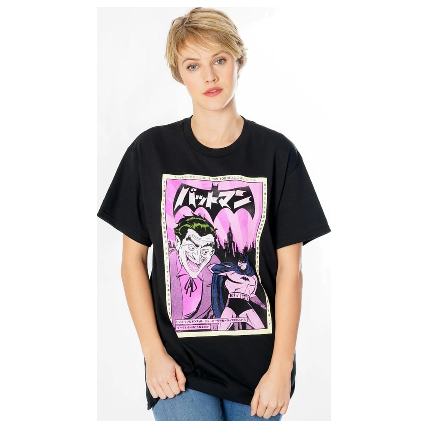 Batman T-Shirt Joker Anime Poster Produktfoto