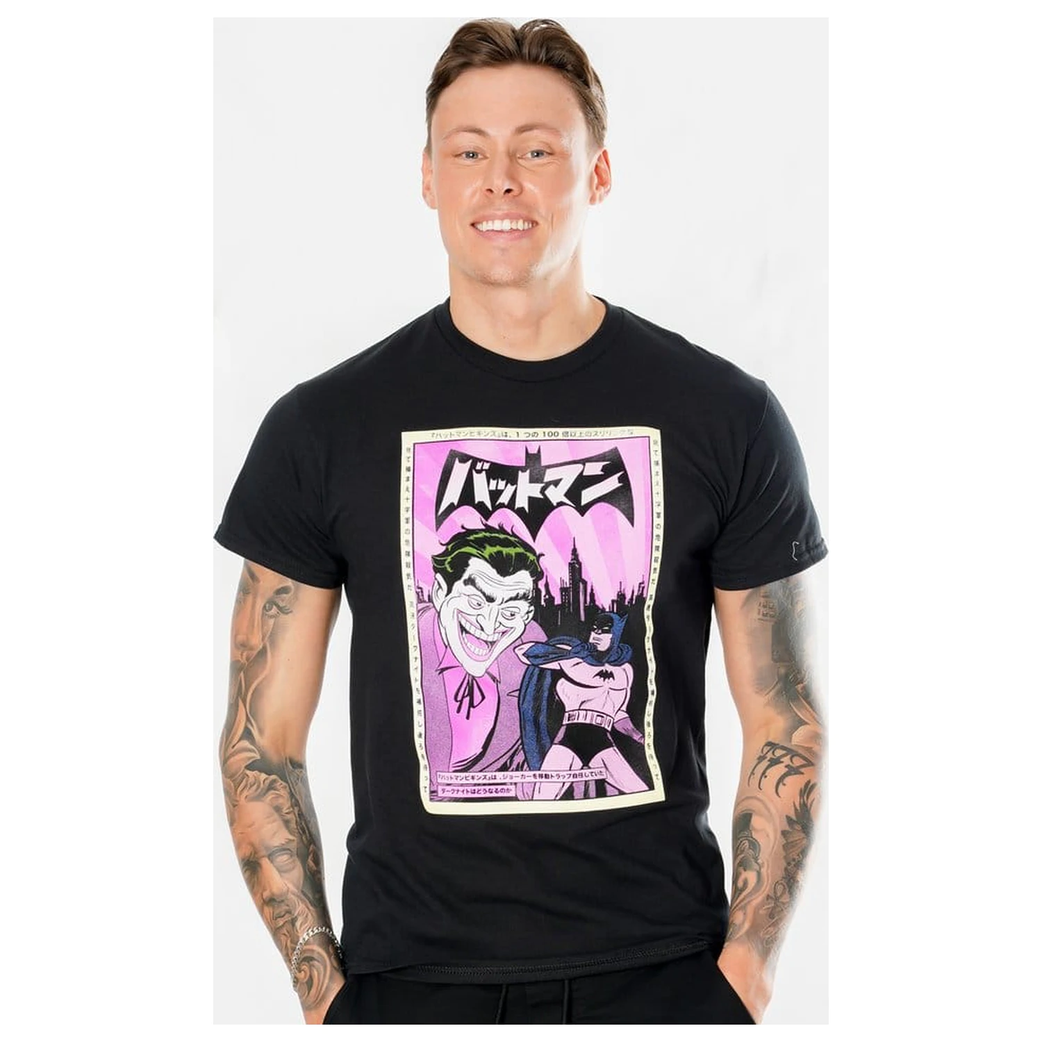 Batman T-Shirt Joker Anime Poster Produktfoto