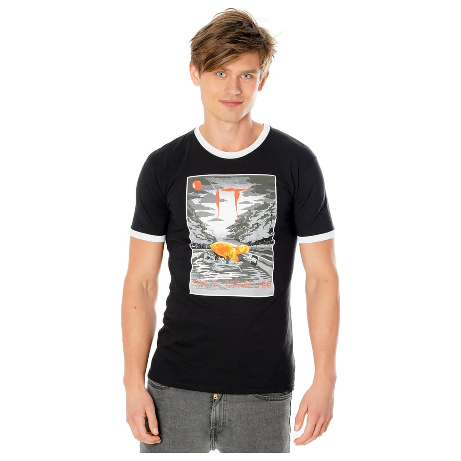 IT T-Shirt Vintage You'll Float Too Produktfoto