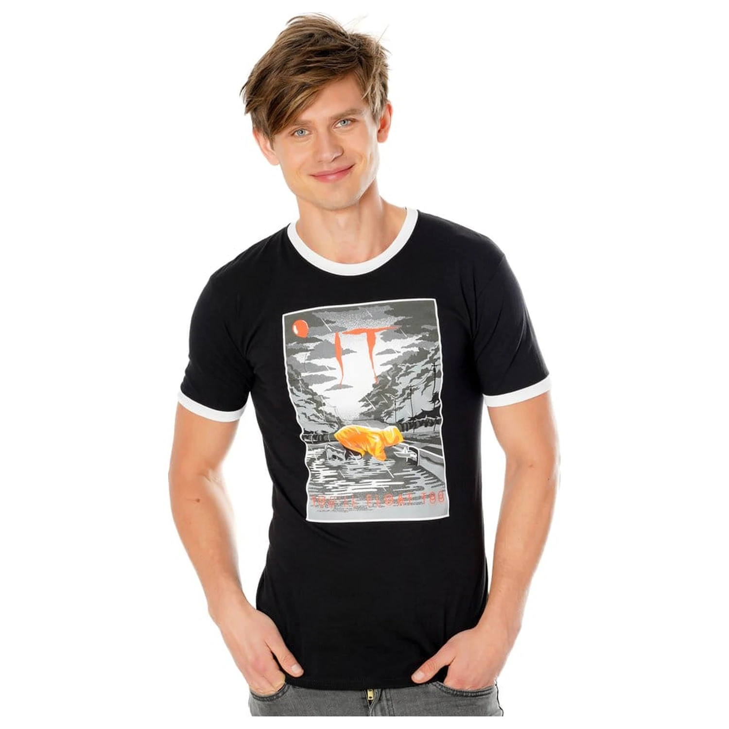 IT T-Shirt Vintage You'll Float Too Produktfoto