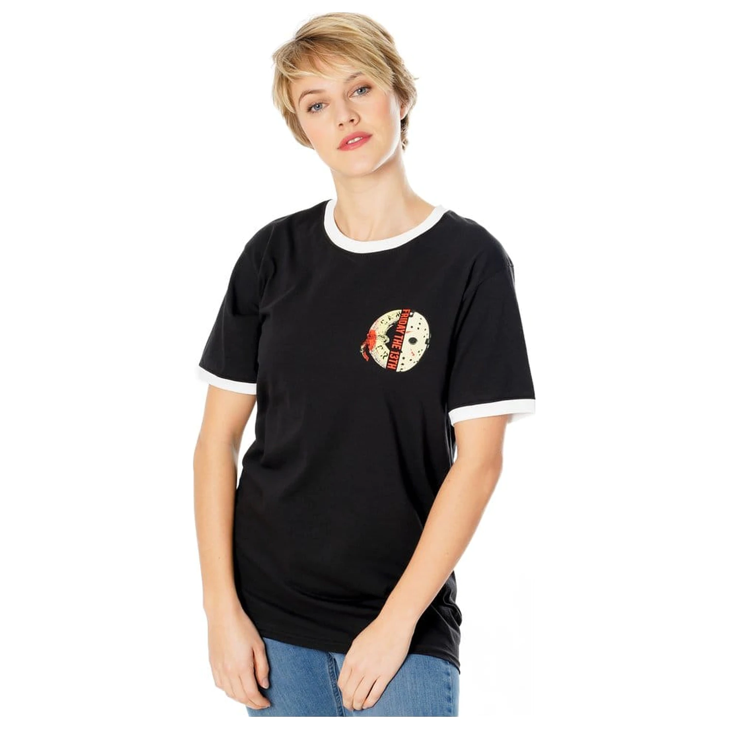 Friday the 13th T-Shirt Life Ring Mask Reverse Produktfoto
