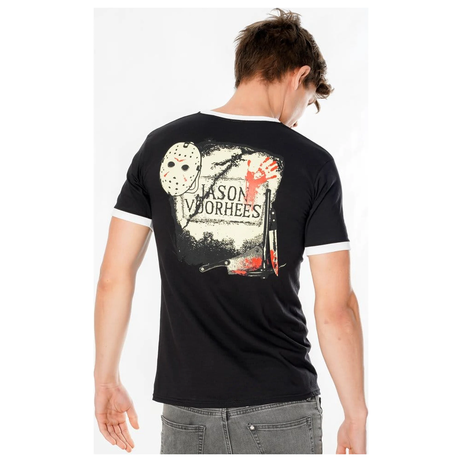 Friday the 13th T-Shirt Life Ring Mask Reverse Produktfoto