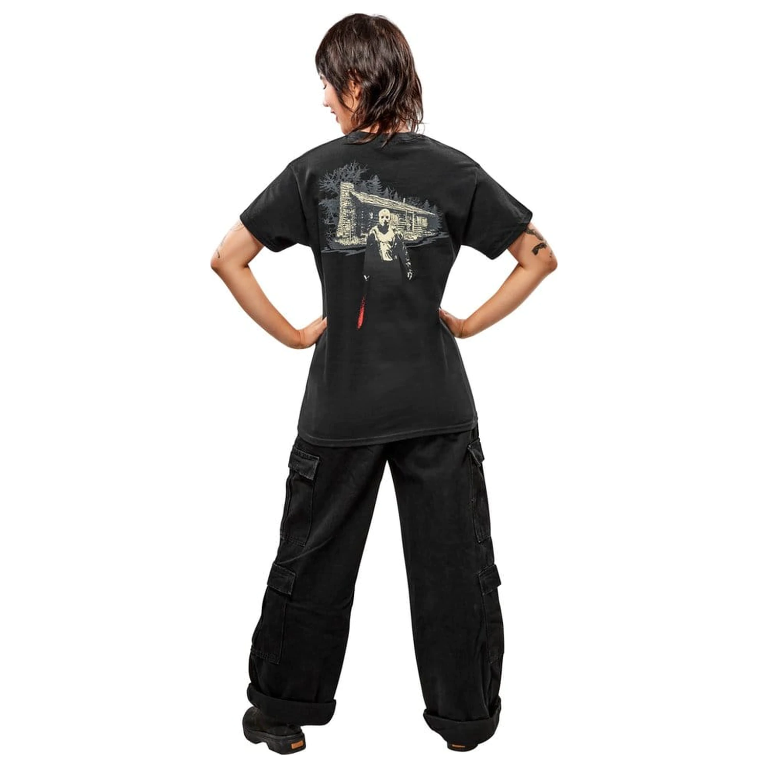 Friday the 13th T-Shirt Camp Crystal Lake Reverse Produktfoto