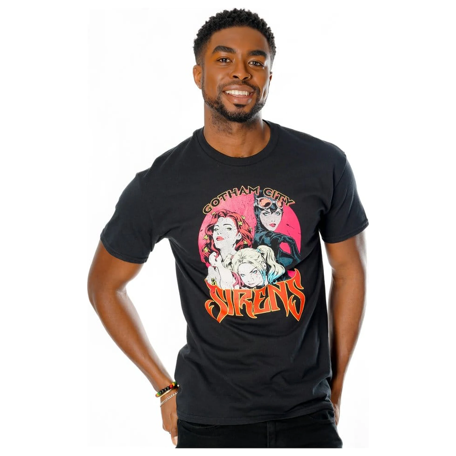 Gotham City Sirens T-Shirt Vintage Poster Produktfoto