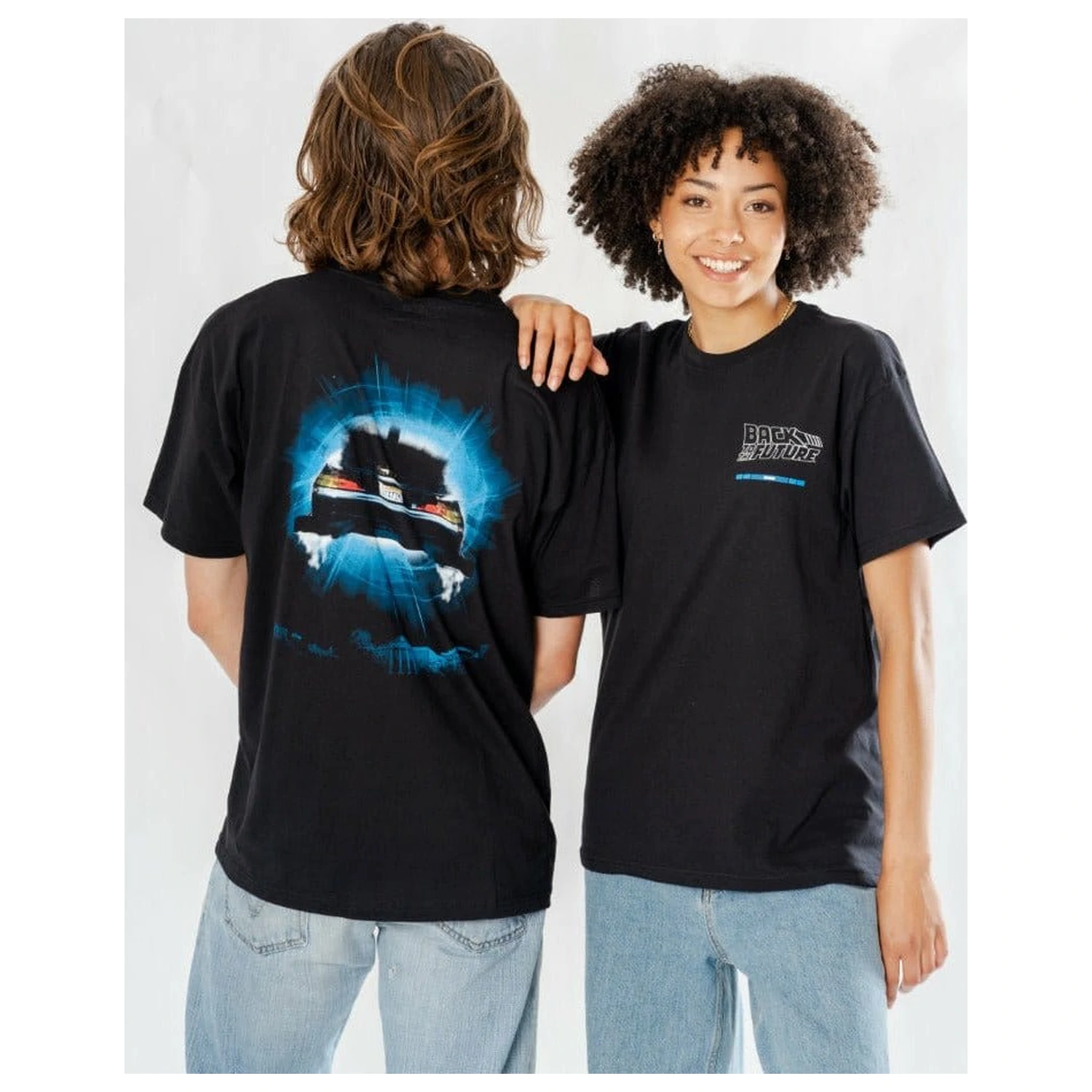 Back to the Future T-Shirt Delorean Reverse Produktfoto