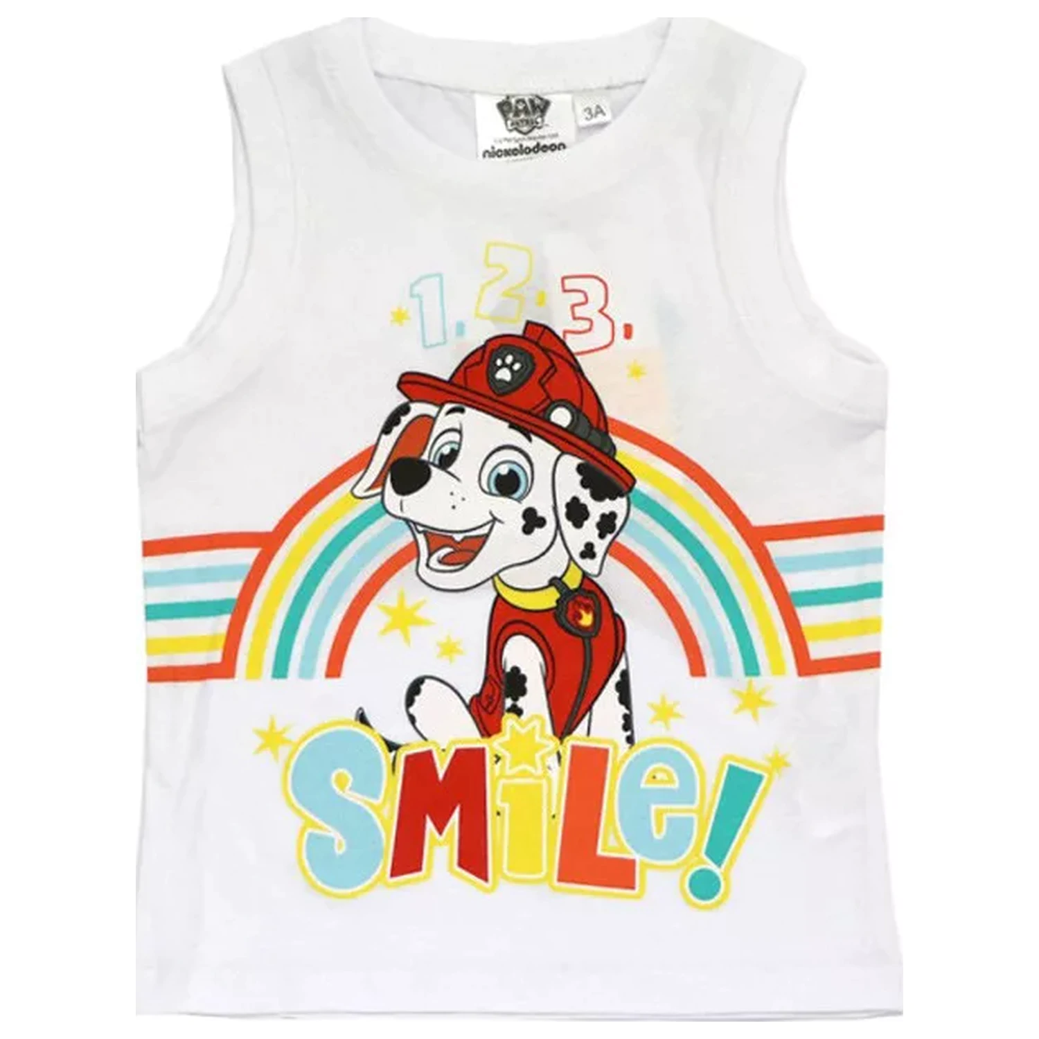 Paw Patrol Smile Kinder Kurzarm T-Shirt, Oberteil Produktfoto