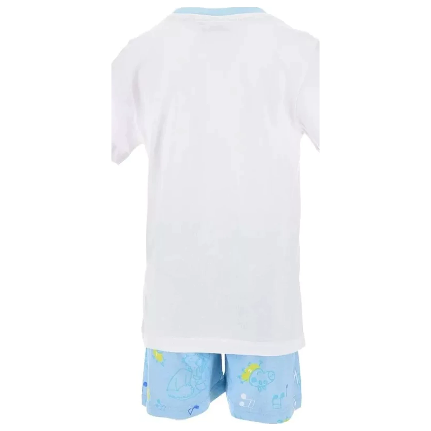 Peppa Pig Rock Out Weißer Kinder kurzer Pyjama Produktfoto