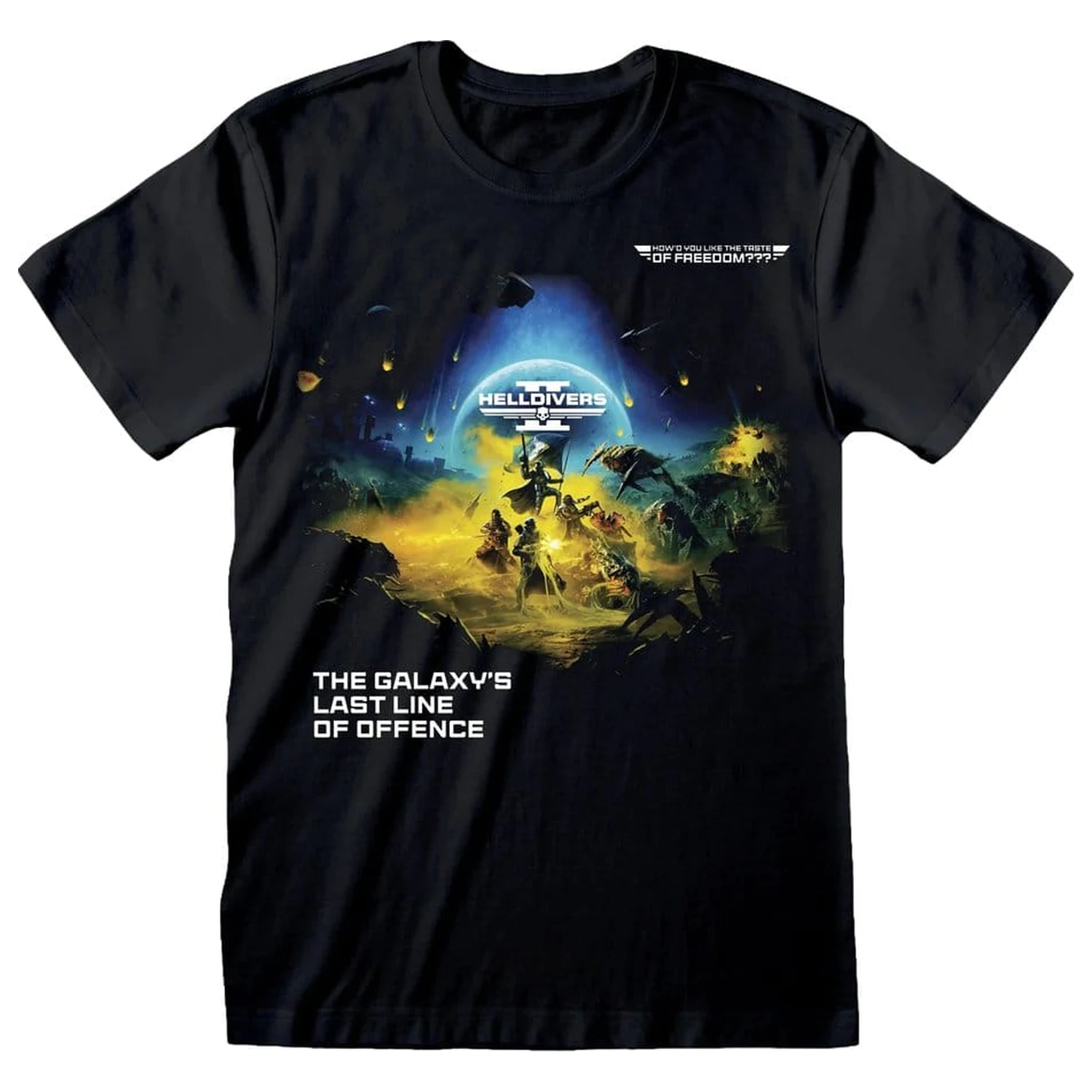 Helldivers T-Shirt Geschmack der Freiheit Produktfoto