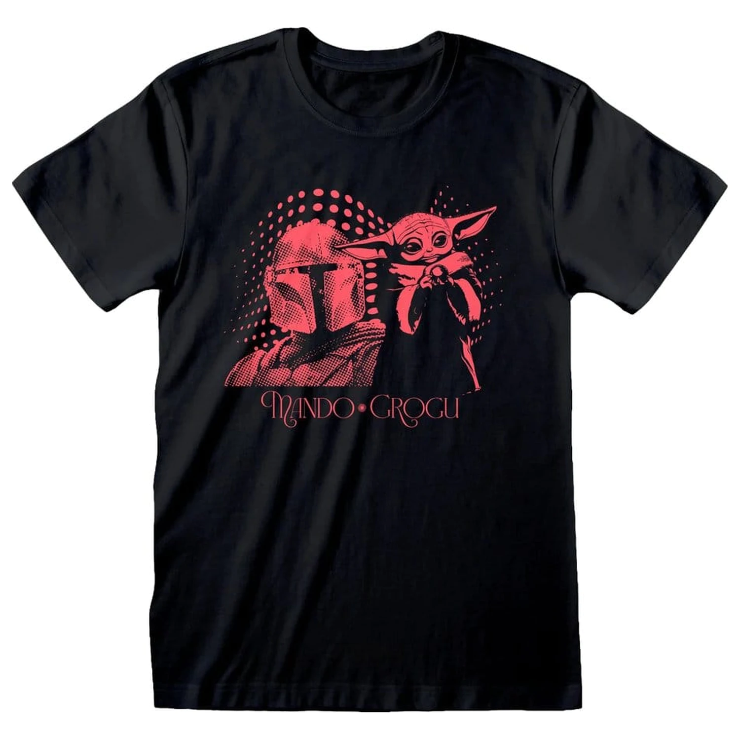 Star Wars The Mandalorian T-Shirt Übergabe Produktfoto