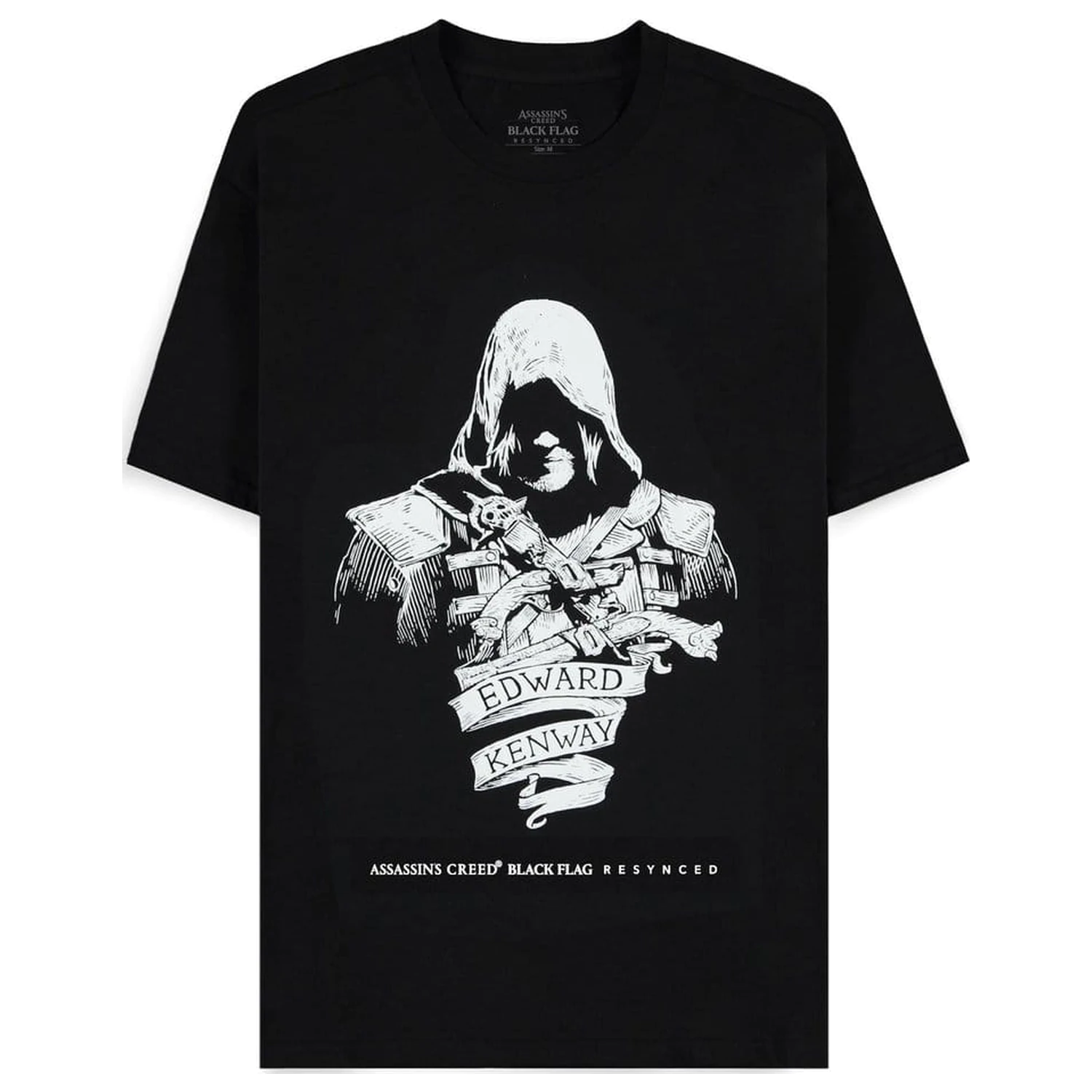 Assassin's Creed T-Shirt Black Flag Resynched Edward Kenway Produktfoto