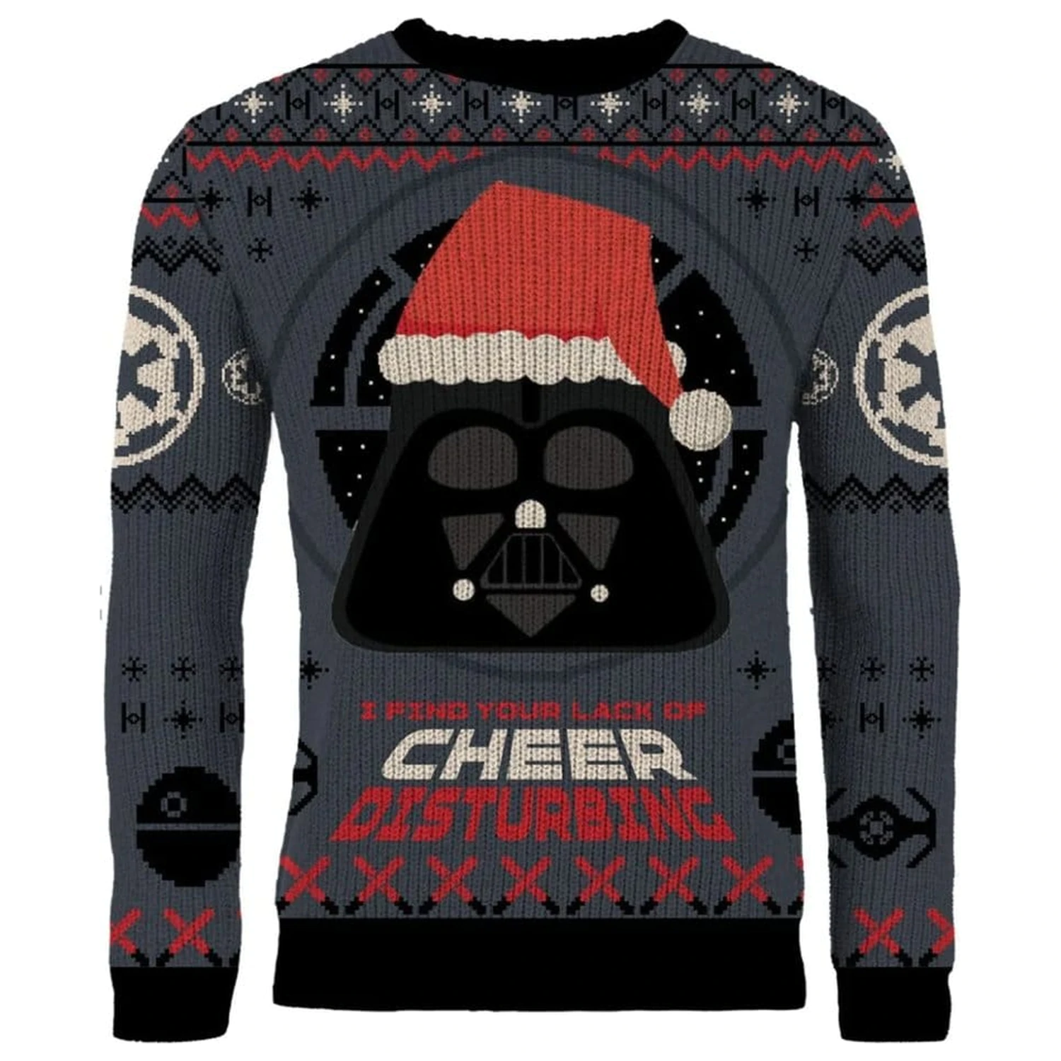 Star Wars Darth Vader Weihnachtspullover Produktfoto