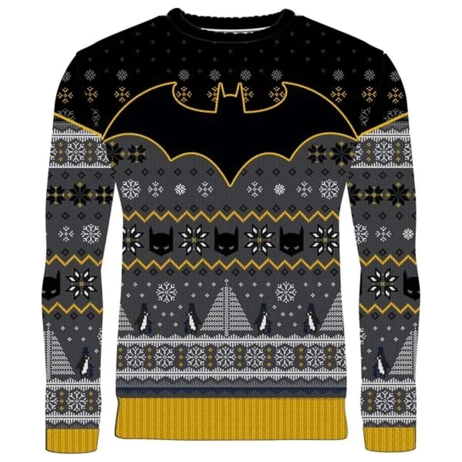 Batman Penguin Weihnachtspullover Produktfoto