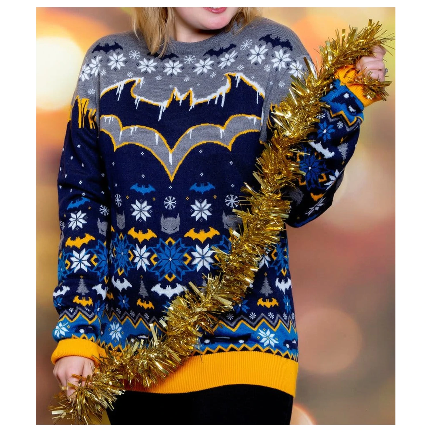 Batman Frosty Weihnachtspullover Produktfoto