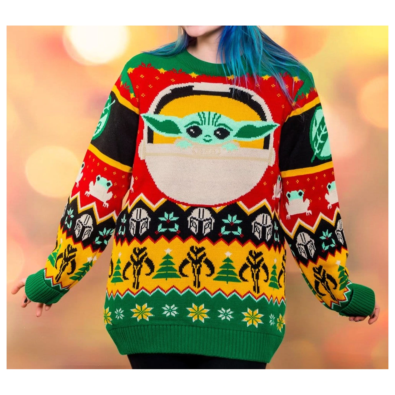 Star Wars Weihnachtspullover The Child Produktfoto