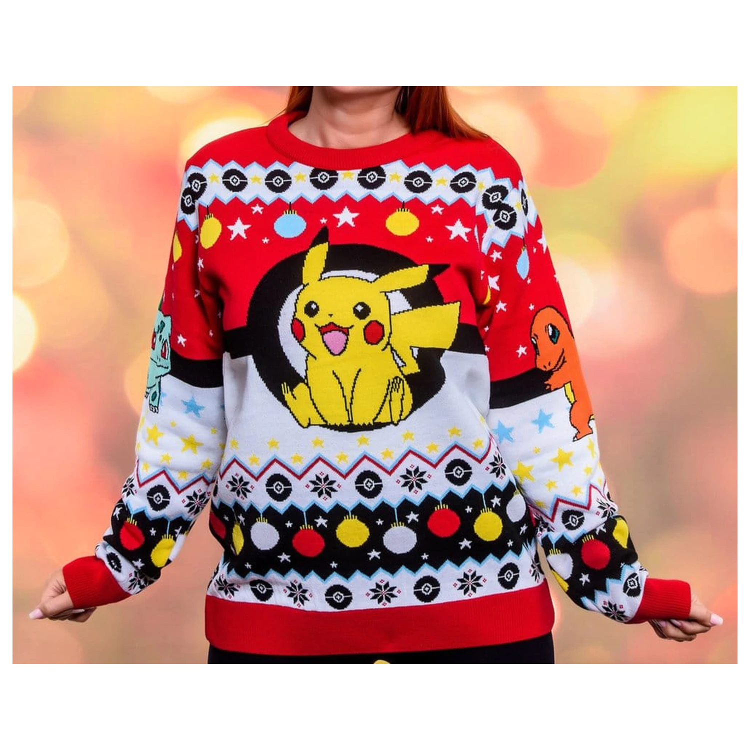 Pokémon Weihnachtspullover Produktfoto