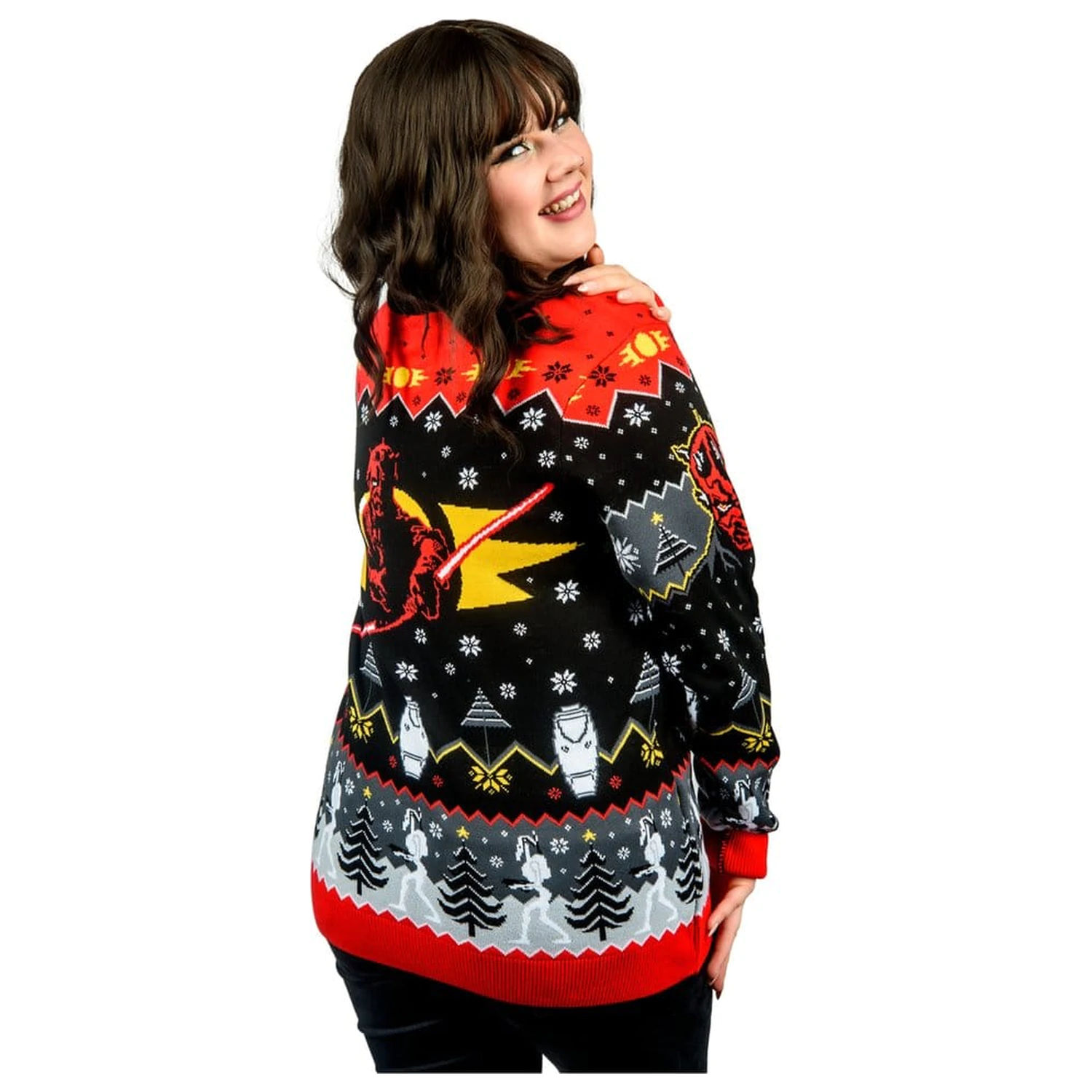 Star Wars Weihnachtspullover Sith Produktfoto