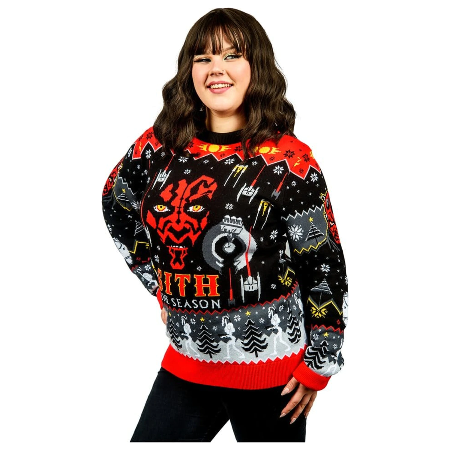 Star Wars Weihnachtspullover Sith Produktfoto