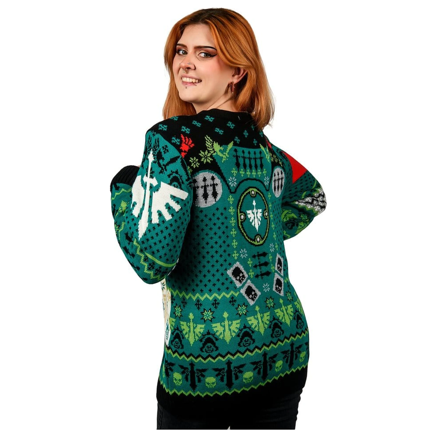 Warhammer 40,000 Weihnachtspullover Dark Angels Produktfoto