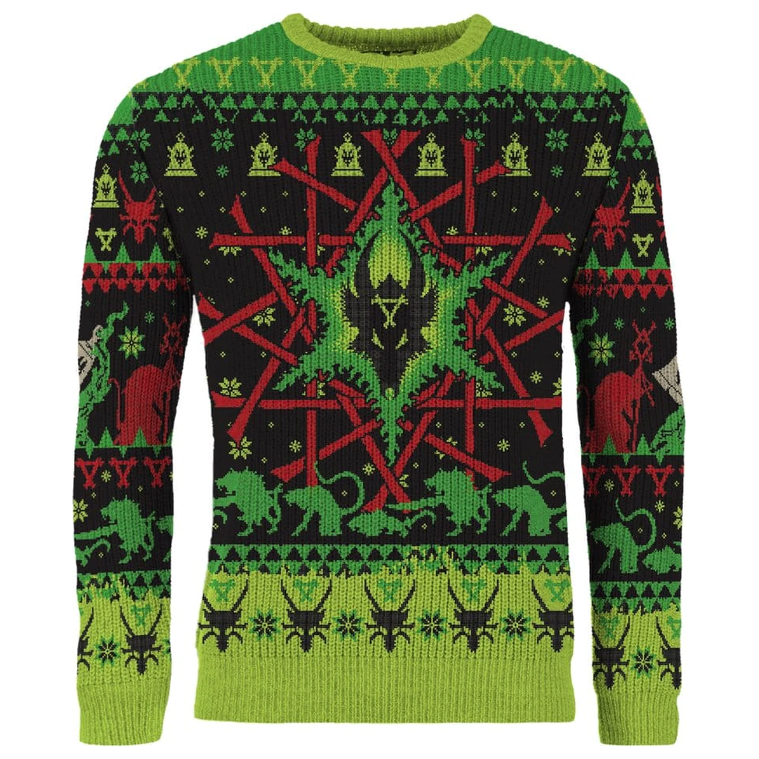 Warhammer Age of Sigmar Skaven Weihnachtspullover Produktfoto