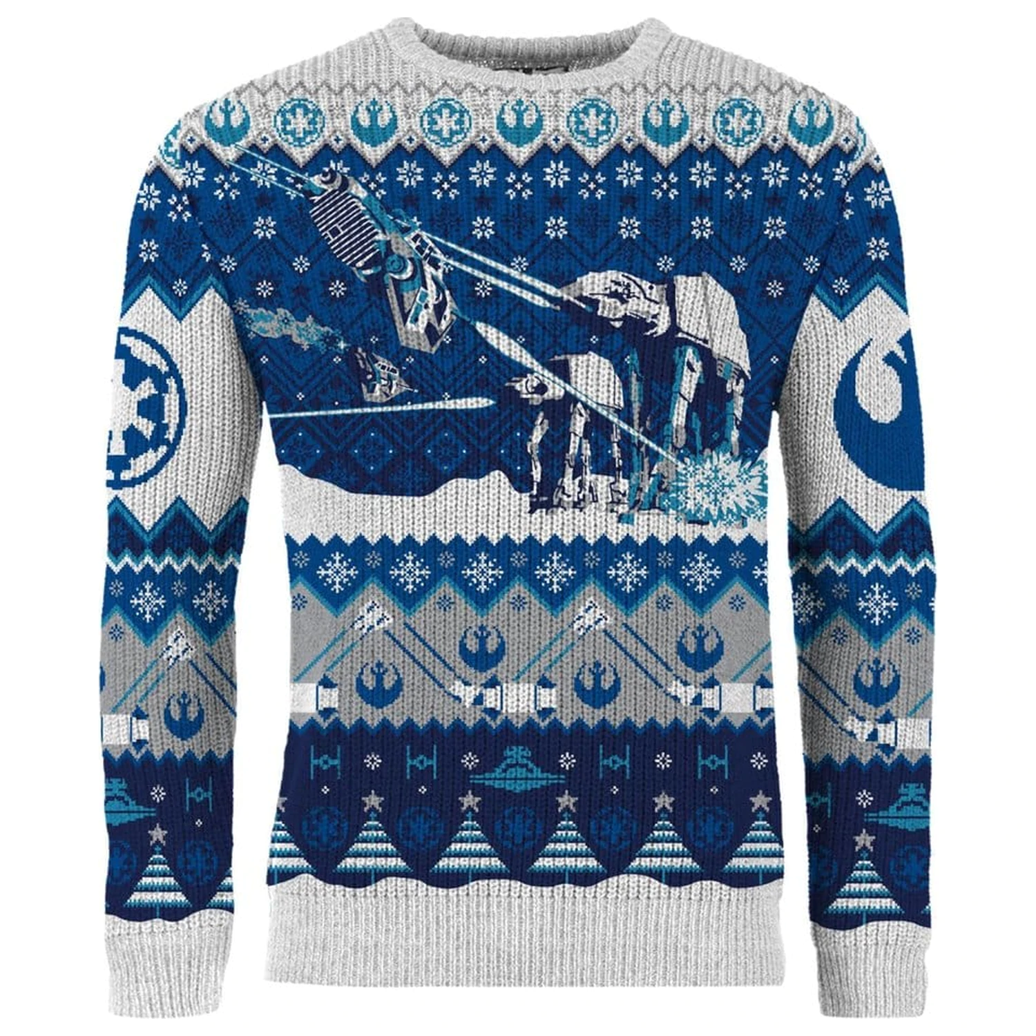 Star Wars AT-AT Assault Weihnachtspullover Produktfoto