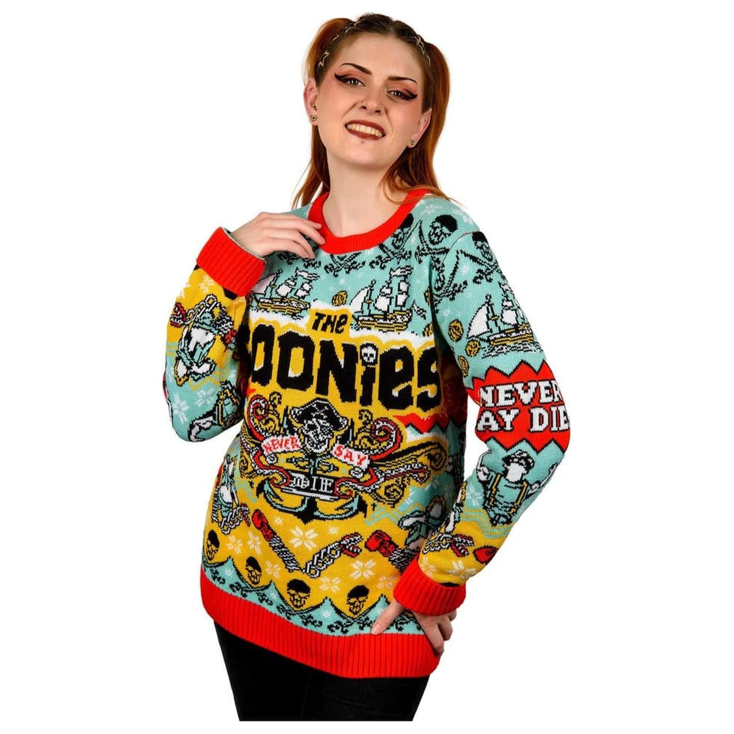 The Goonies Weihnachtspullover Produktfoto