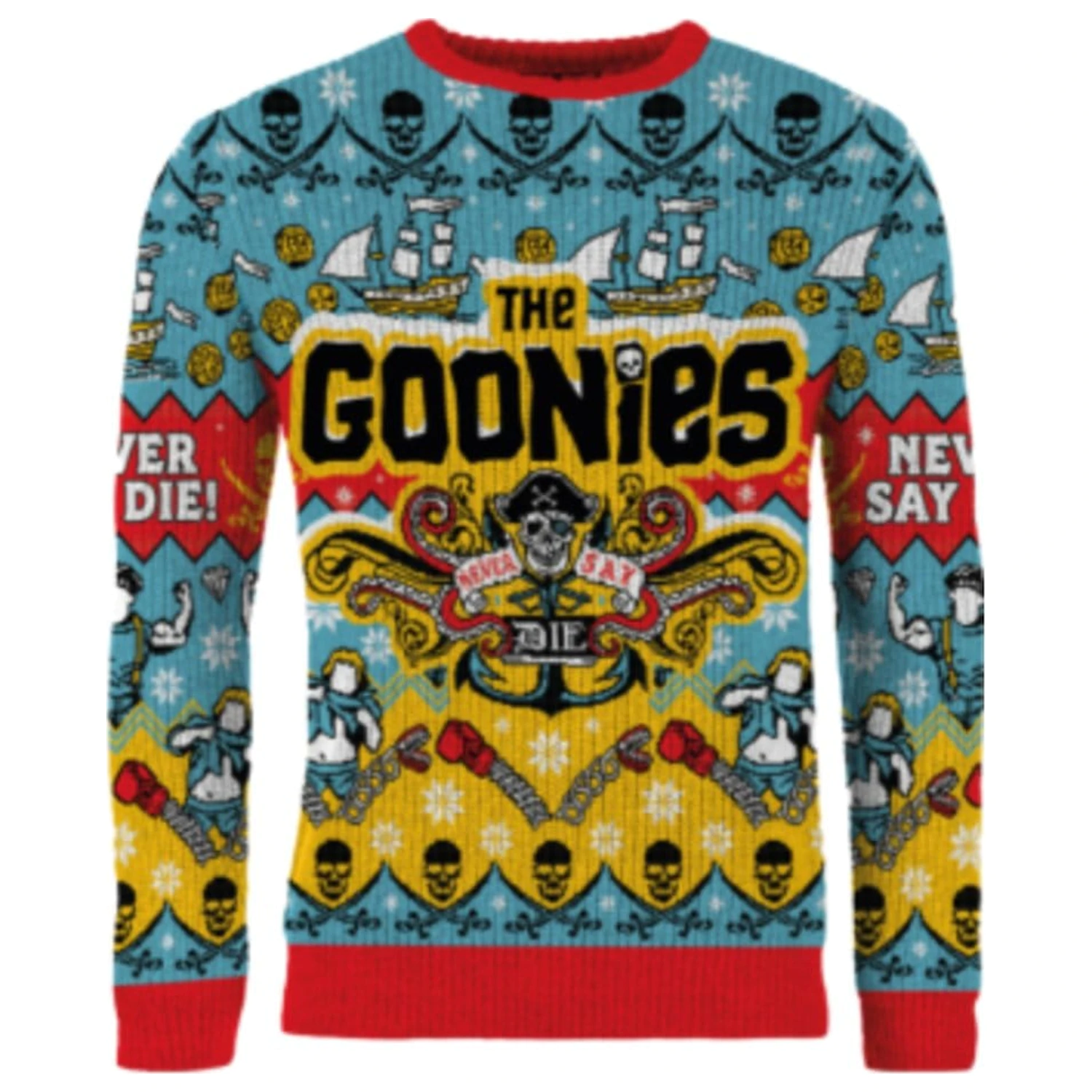 The Goonies Weihnachtspullover Produktfoto