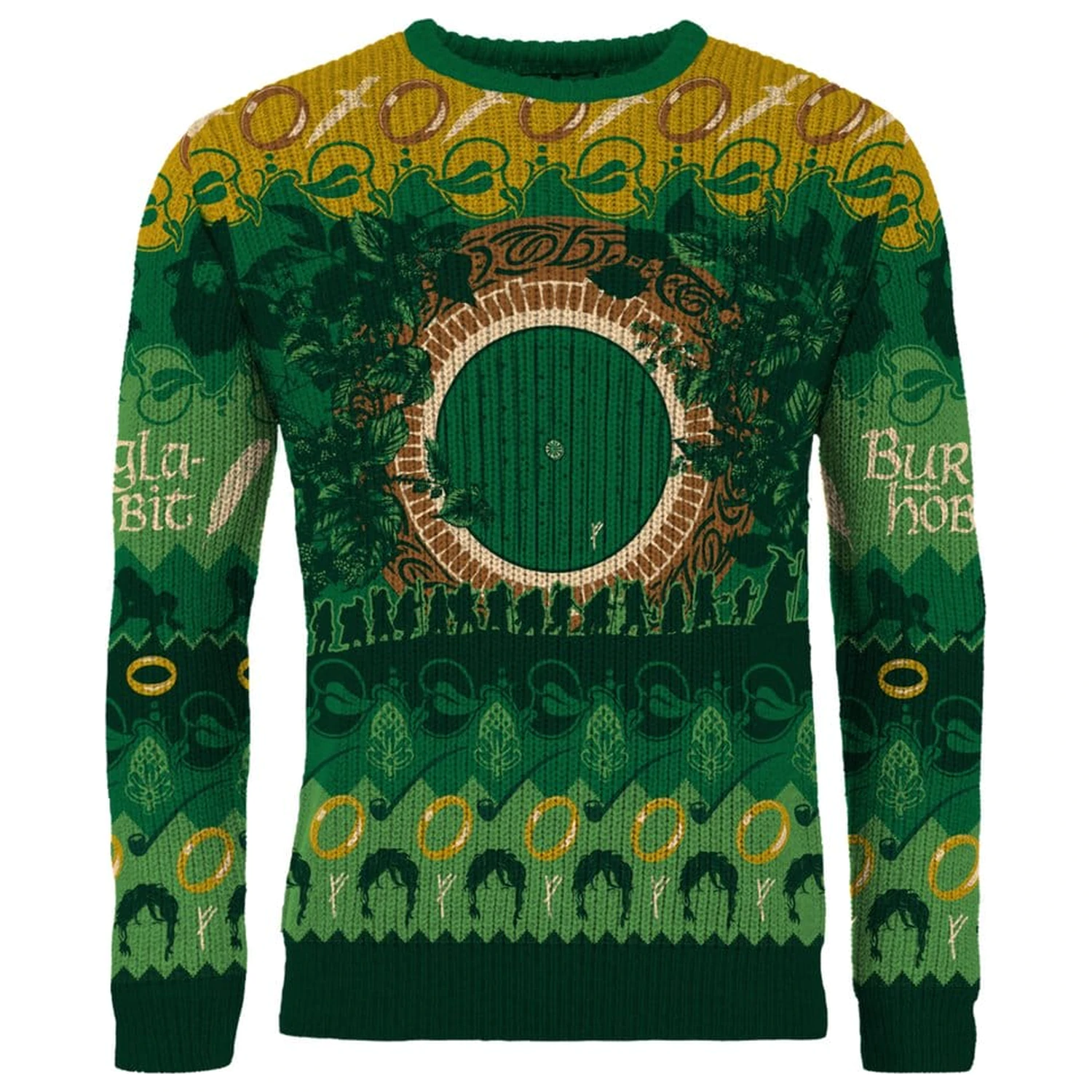 Lord of the Rings The Shire Weihnachtspullover Produktfoto